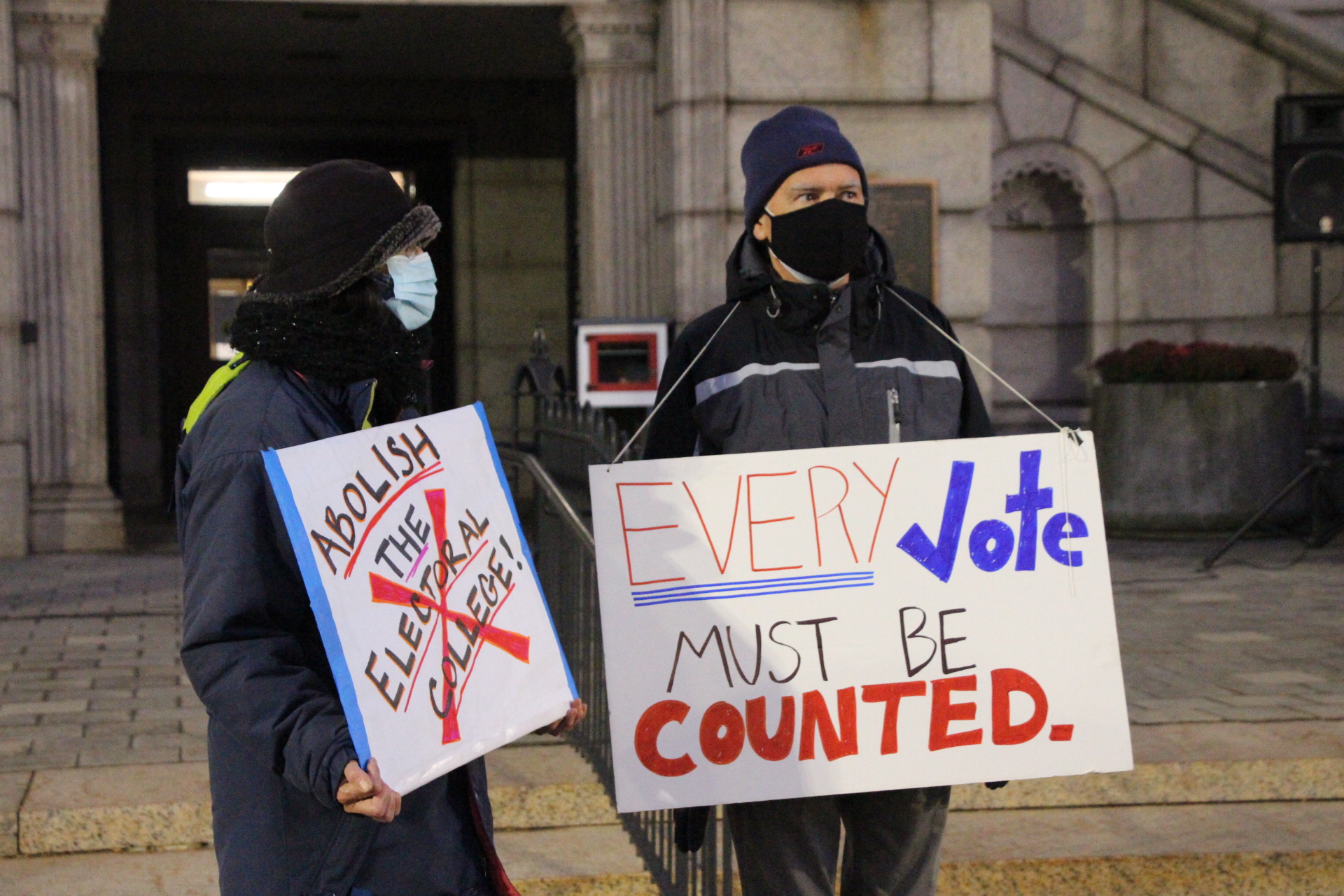 Dozens Gather For Protest In Worcester On Wednesday - Masslive.com