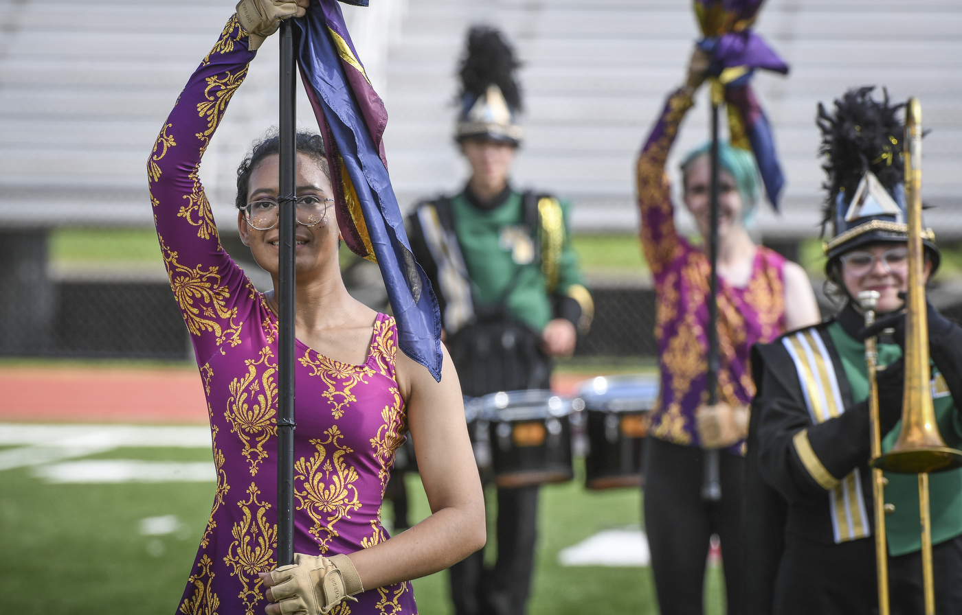 Stateliner Marching Band Hosts Neil Boyer NJMBDA Marching Band Festival ...