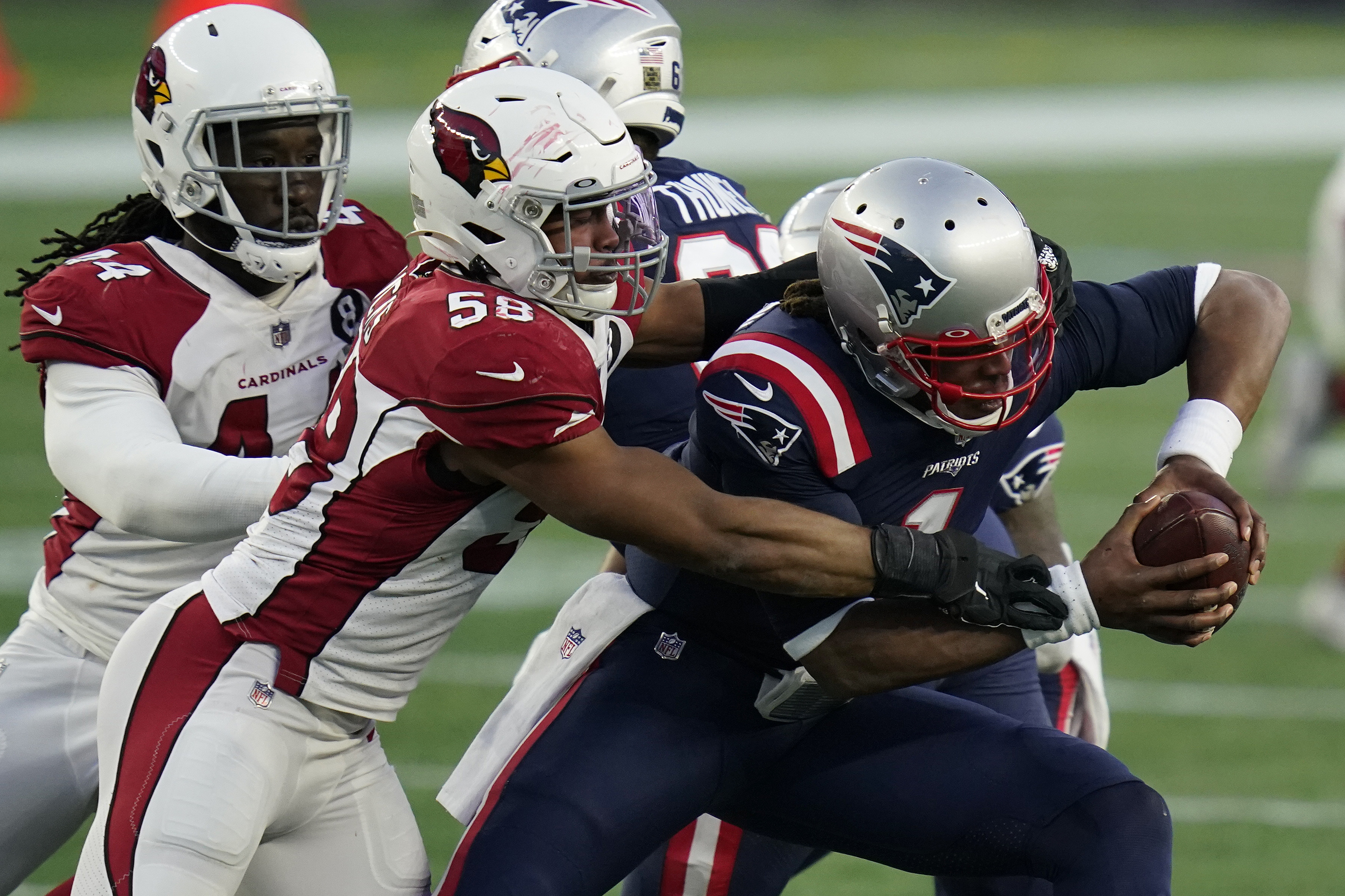 New England Patriots defense bottles Kyler Murray up in 20-17 win