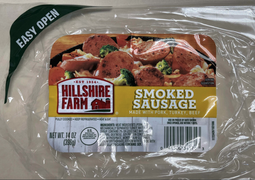 Smoked sausage recalled because it may have bone fragments in it