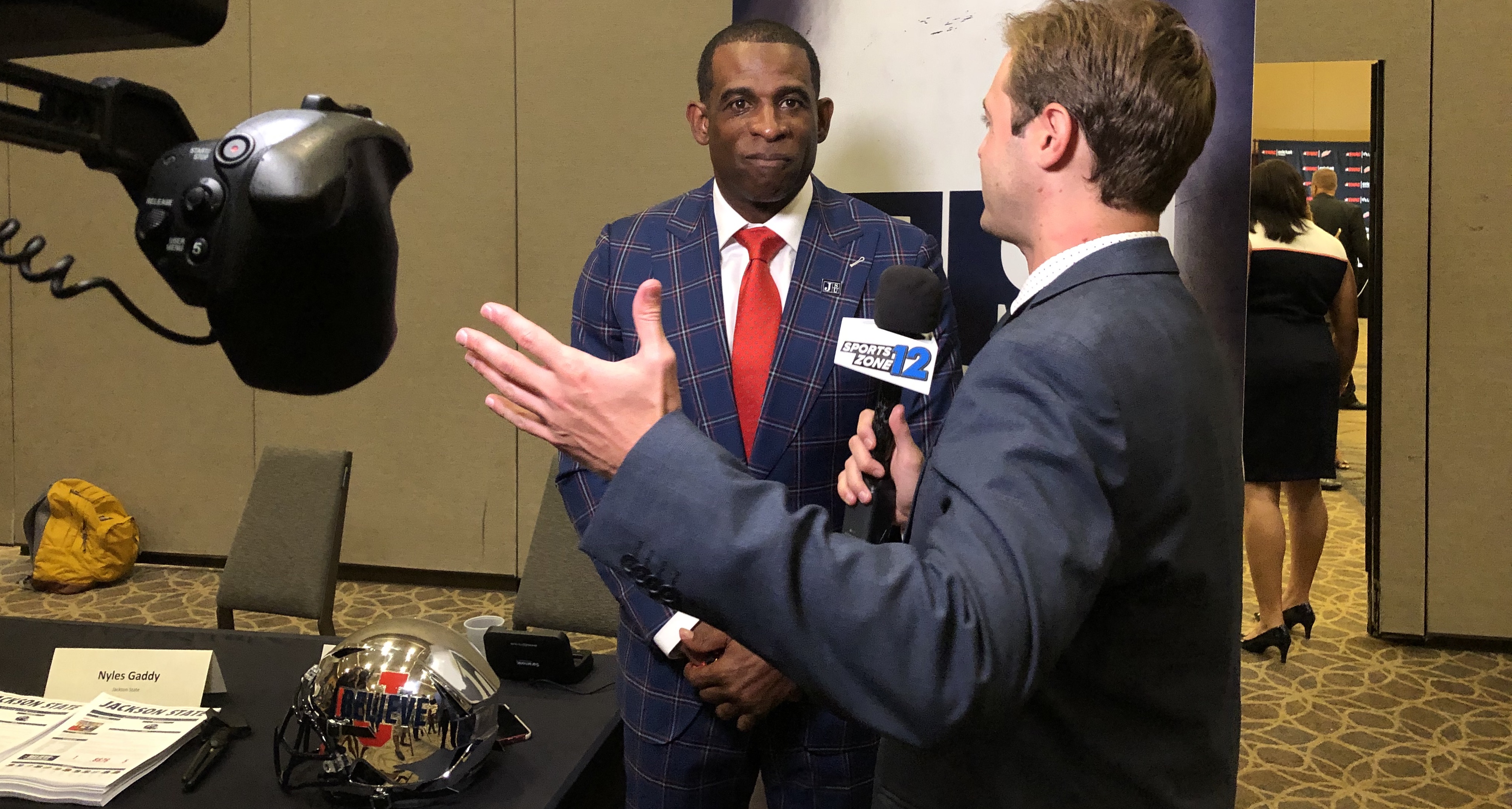 Deion Sanders walks out of SWAC Media Day after being called Deion