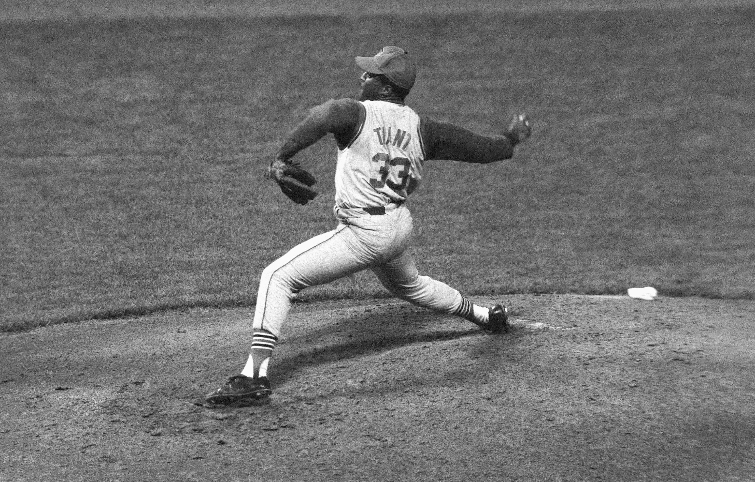 Luis Tiant, his father and a historic first pitch