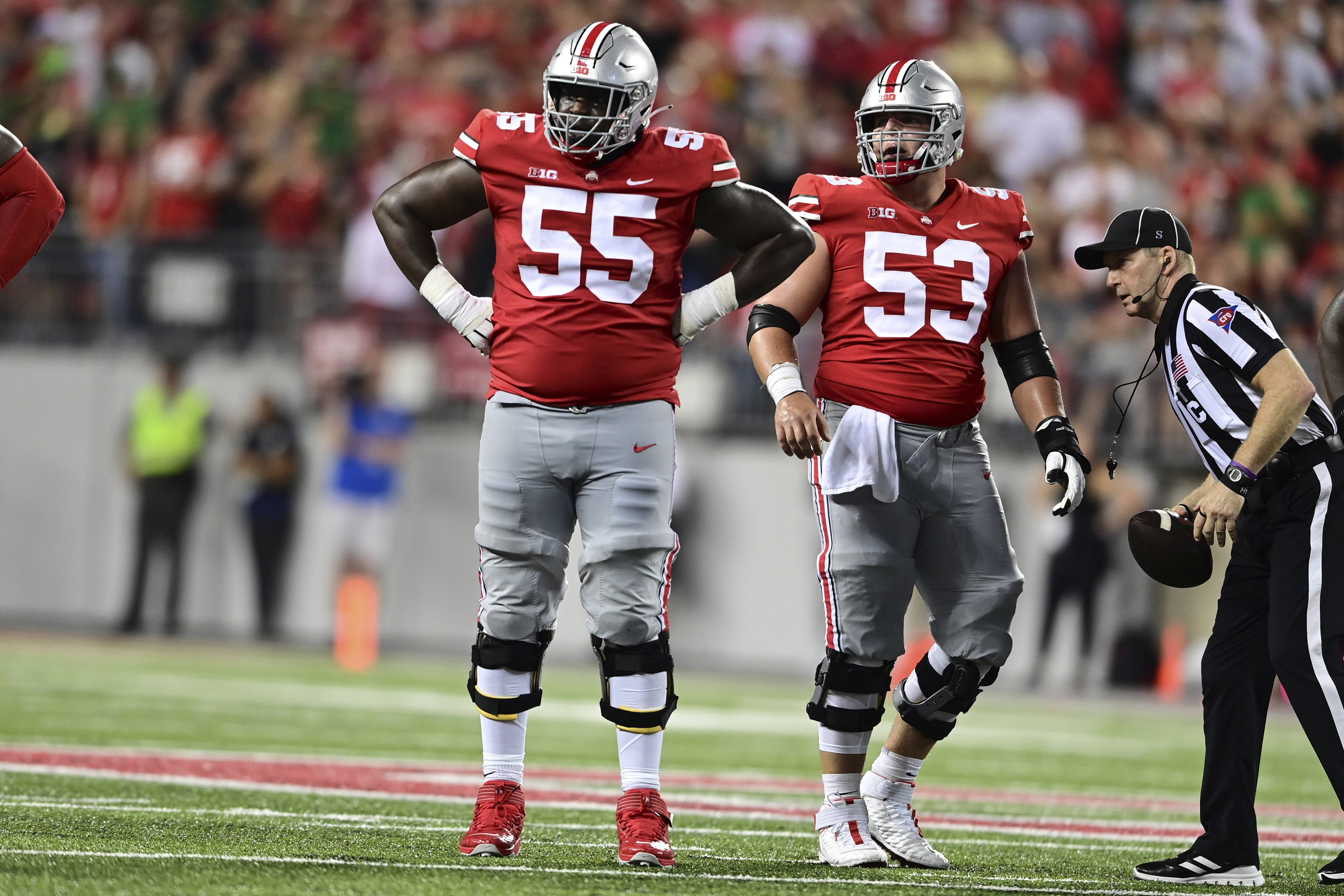 Ohio State's playing its best five offensive linemen, but is it