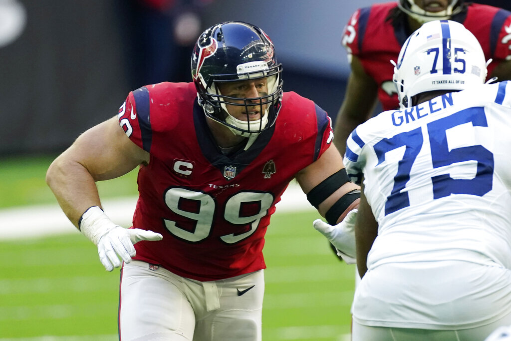 NFL free agent defensive end J.J. Watt - cleveland.com