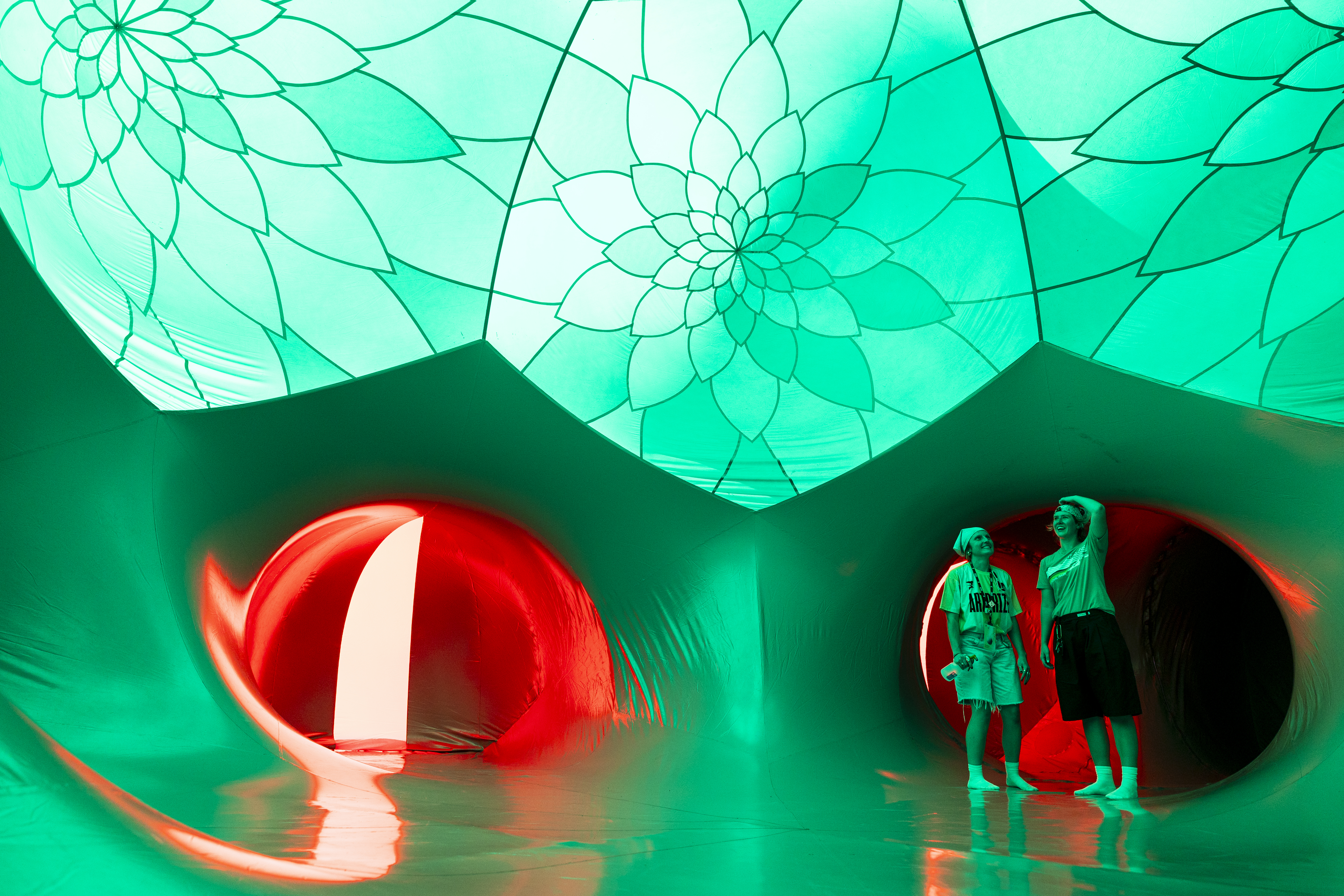 Arborialis Luminarium an immersive light installation at ArtPrize
