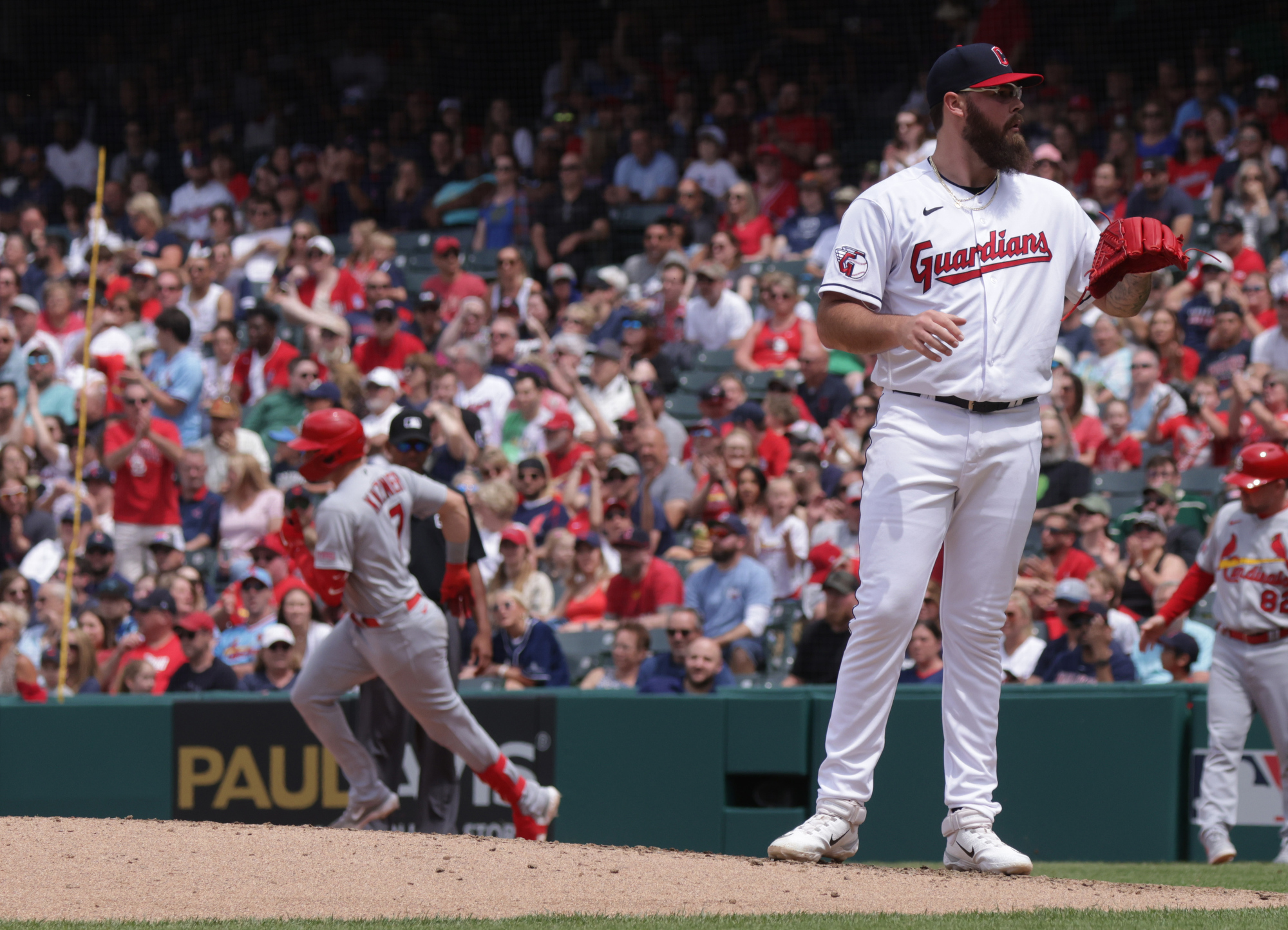 Photo: St. Louis Cardinals Andrew Knizner Waits To Bat