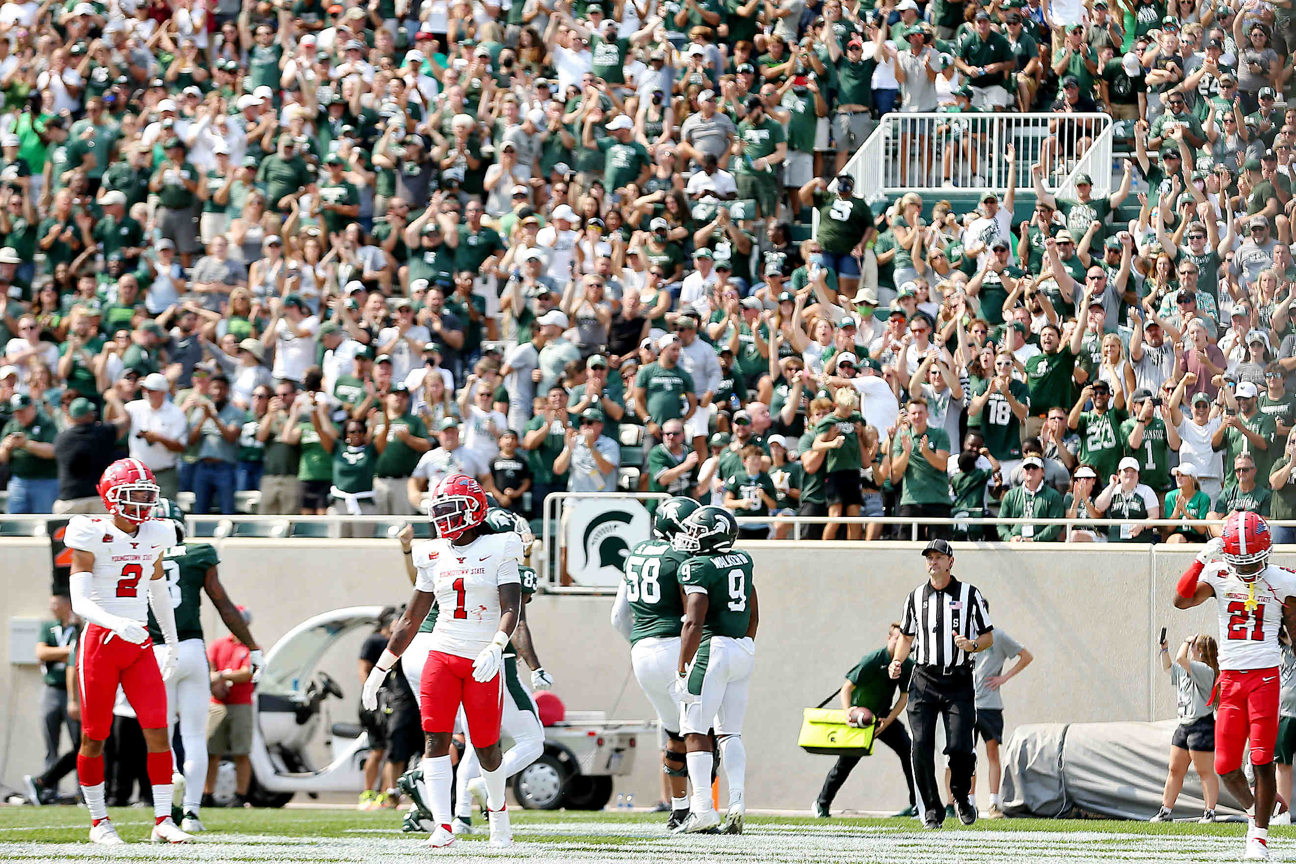 College Football: Michigan State Vs. Youngstown State – September 11 ...