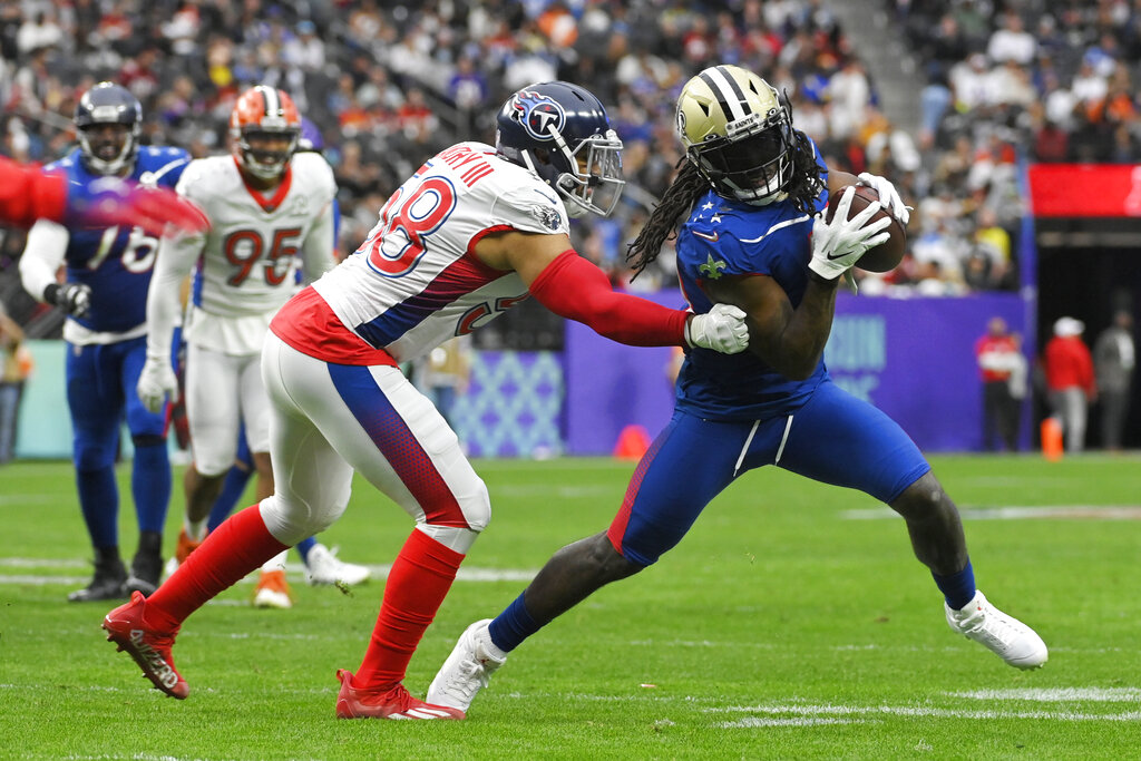 Alvin Kamara was arrested after the Pro Bowl, at Allegiant Stadium - NBC  Sports