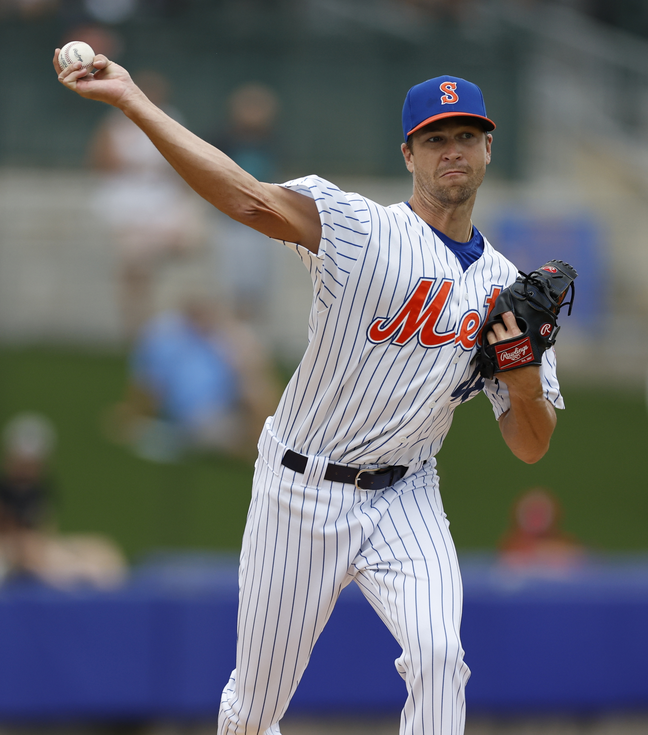 Jacob deGrom throws 67 pitches in fourth rehab start