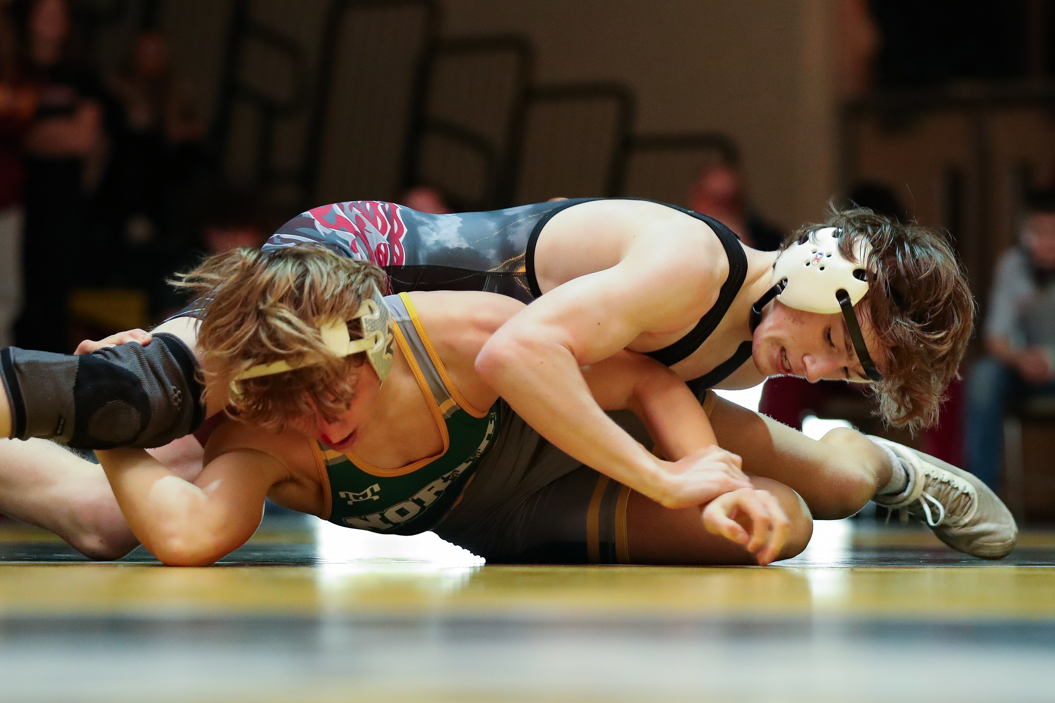 Becahi's Scanlan, Nazareth's Zuercher wrestle like beasts at The Beast 