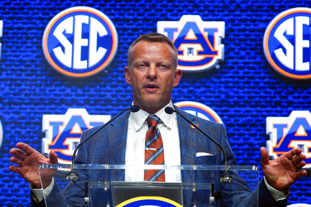 Bryan Harsin on Auburn QB competition: 'Their life's a documentary