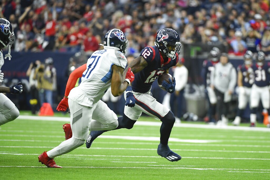 Nico Collins WR Houston Texans, Every target and catch