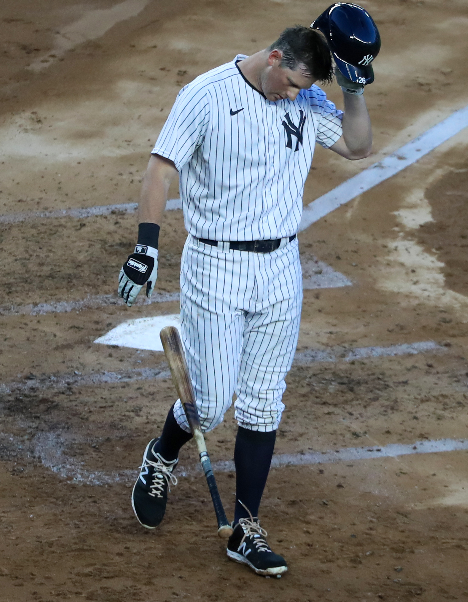 Clint Frazier hit a home run in Derek Jeter cleats