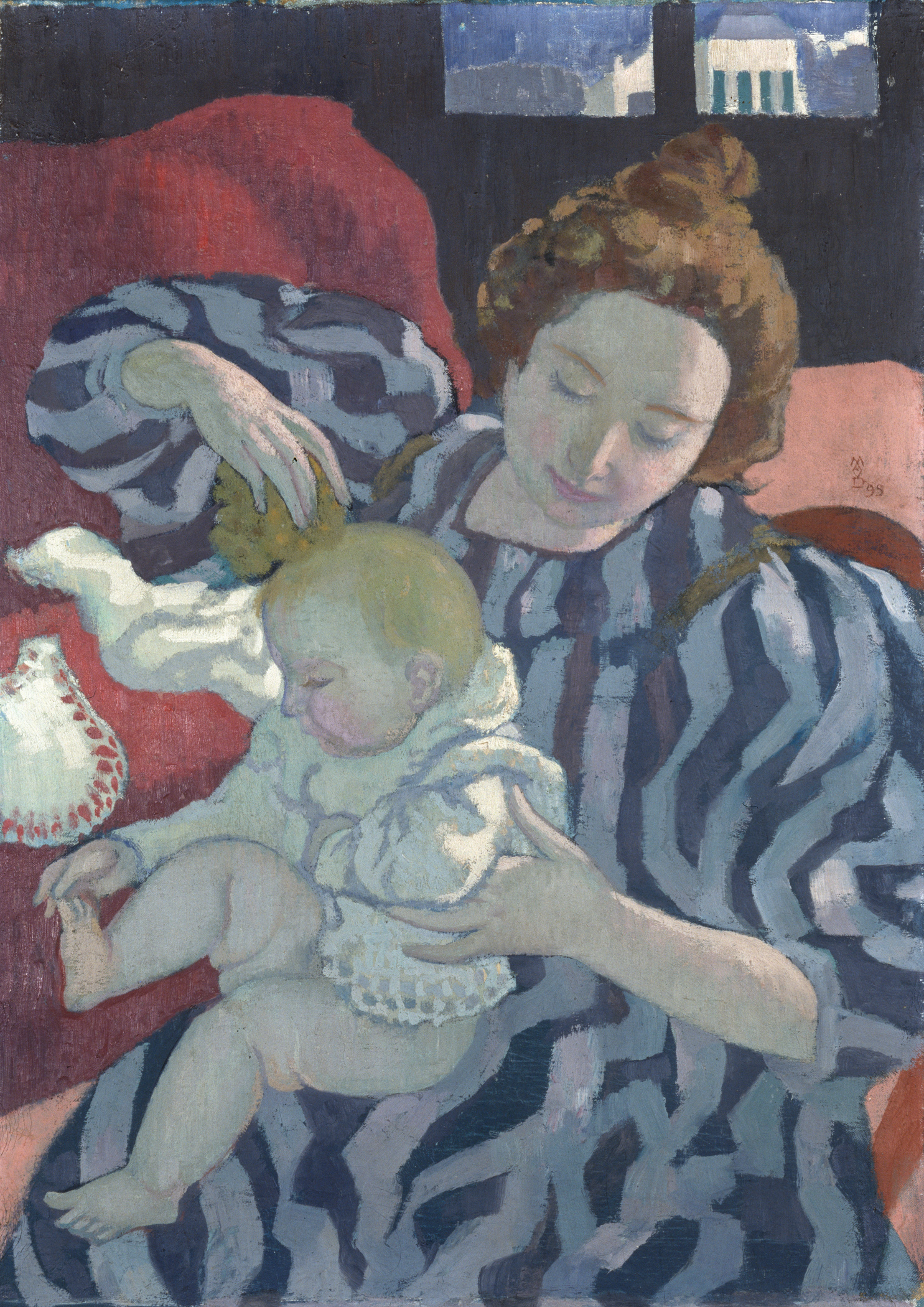 "Washing the Baby," 1899, by Maurice Denis, will be part of the Cleveland Musem of Art's upcoming exhibition on the French Nabis school. Private collection. Image © Catalogue raisonné Maurice Denis. © 2021 Artists Rights Society (ARS), New York / ADAGP, Paris