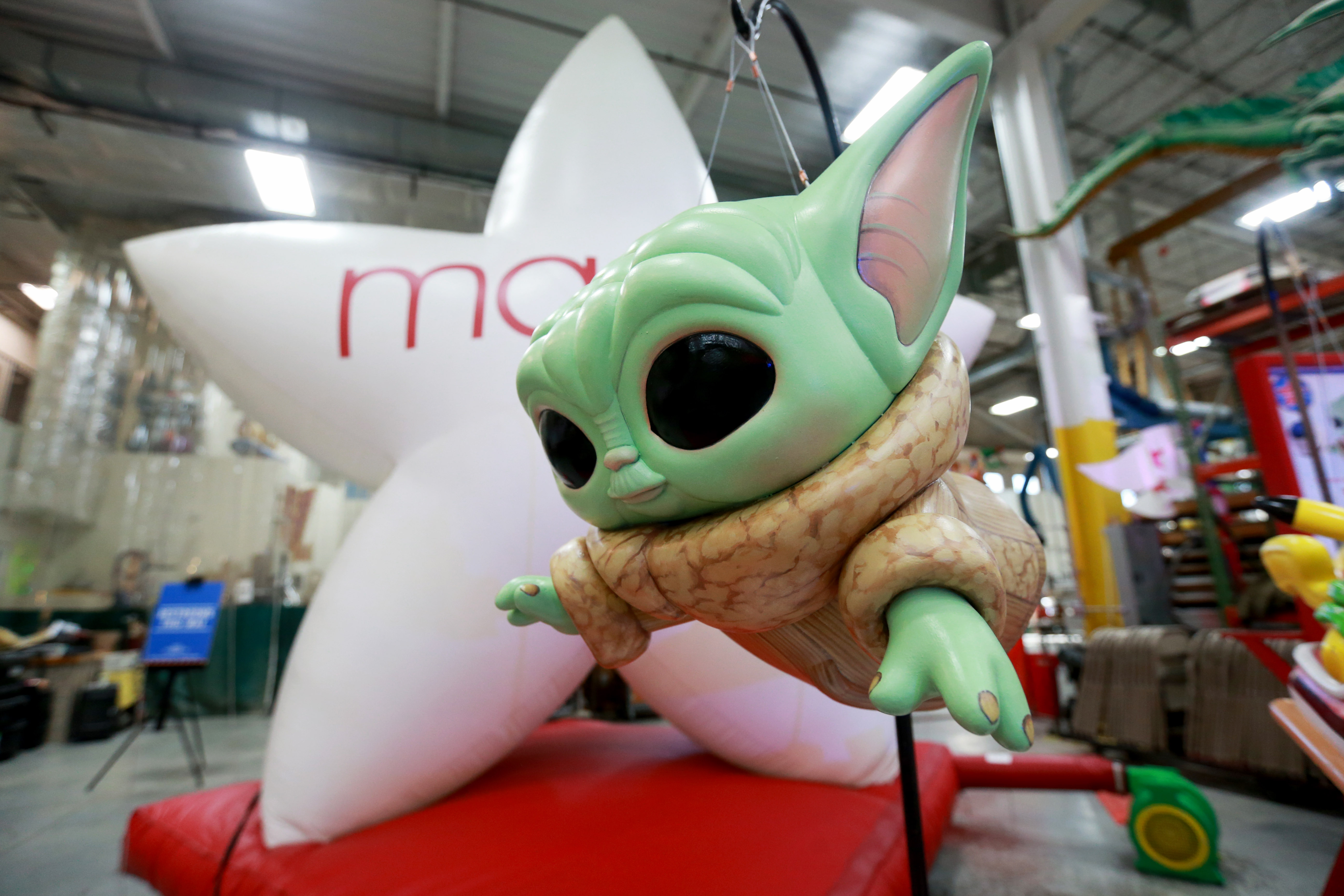 Inside the N.J. warehouse bringing Macy's Thanksgiving Parade back to life  