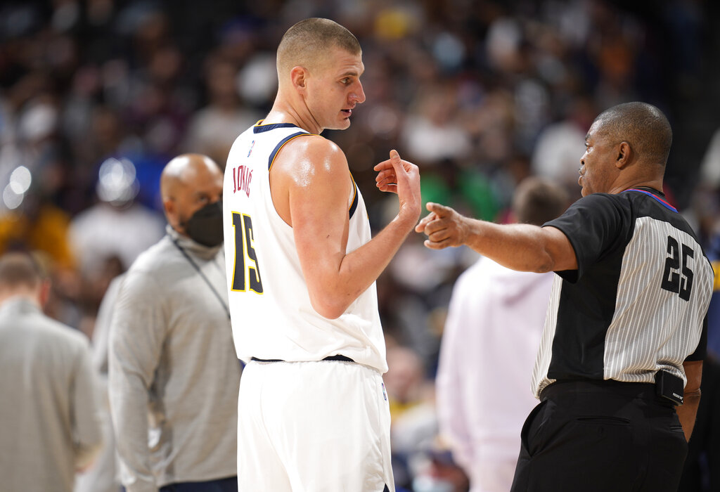 Reigning NBA MVP Jokic handed one-match ban after Morris tussle