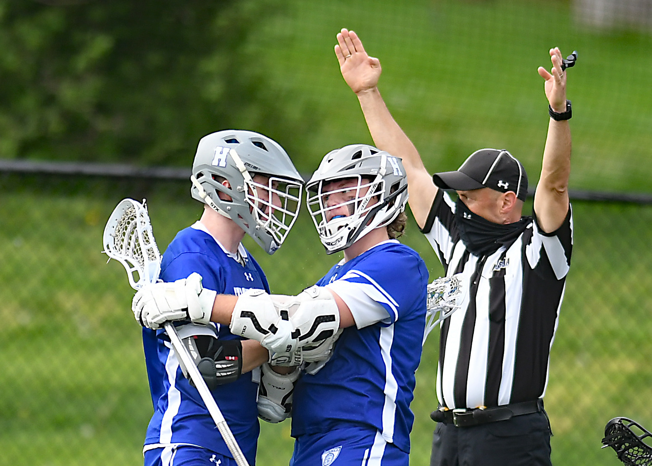Hopewell Valley Boys Lacrosse defeats Hightstown 167 on 4/29/2021