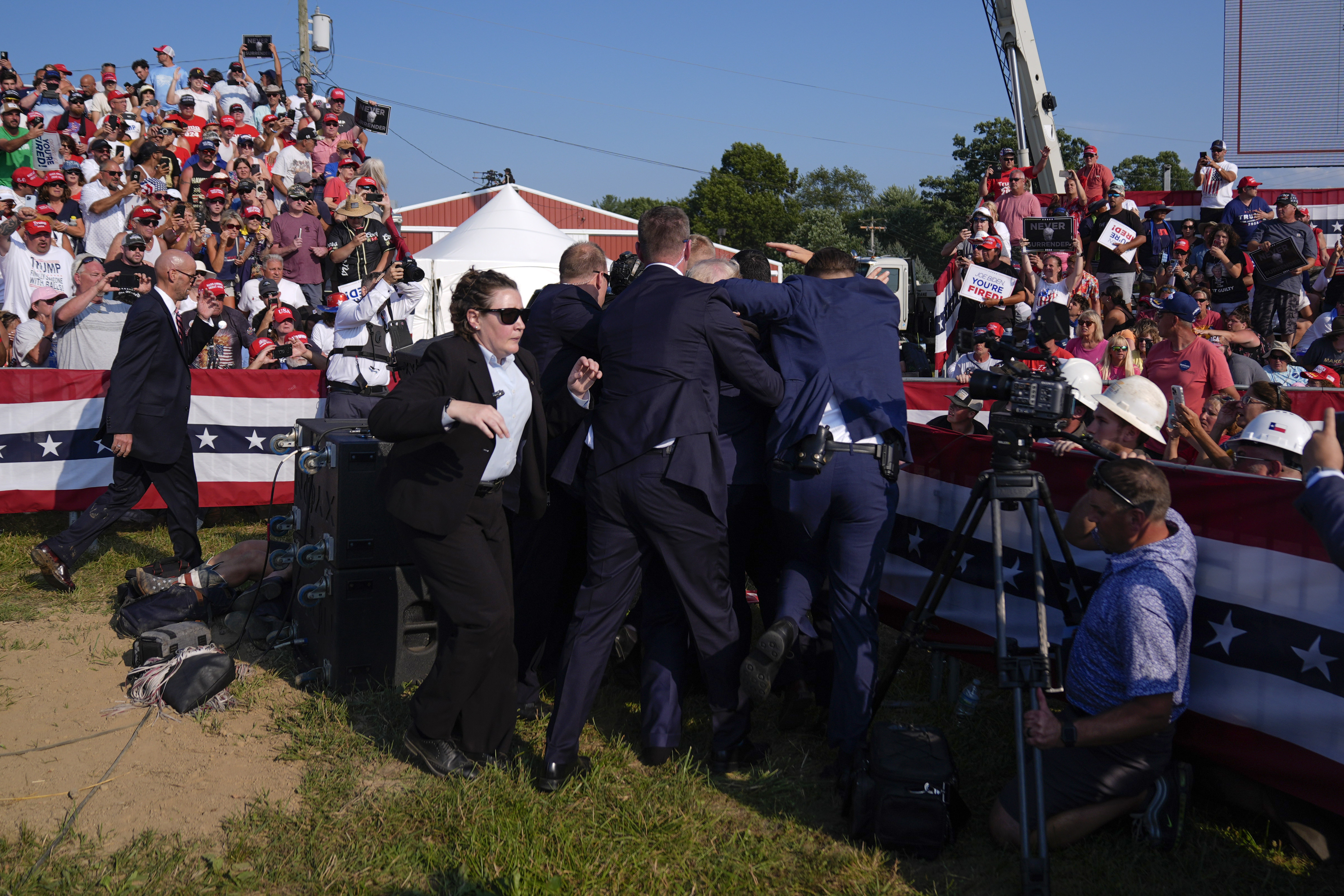 Donald Trump rally ended by shooting in Butler, Pa. - pennlive.com
