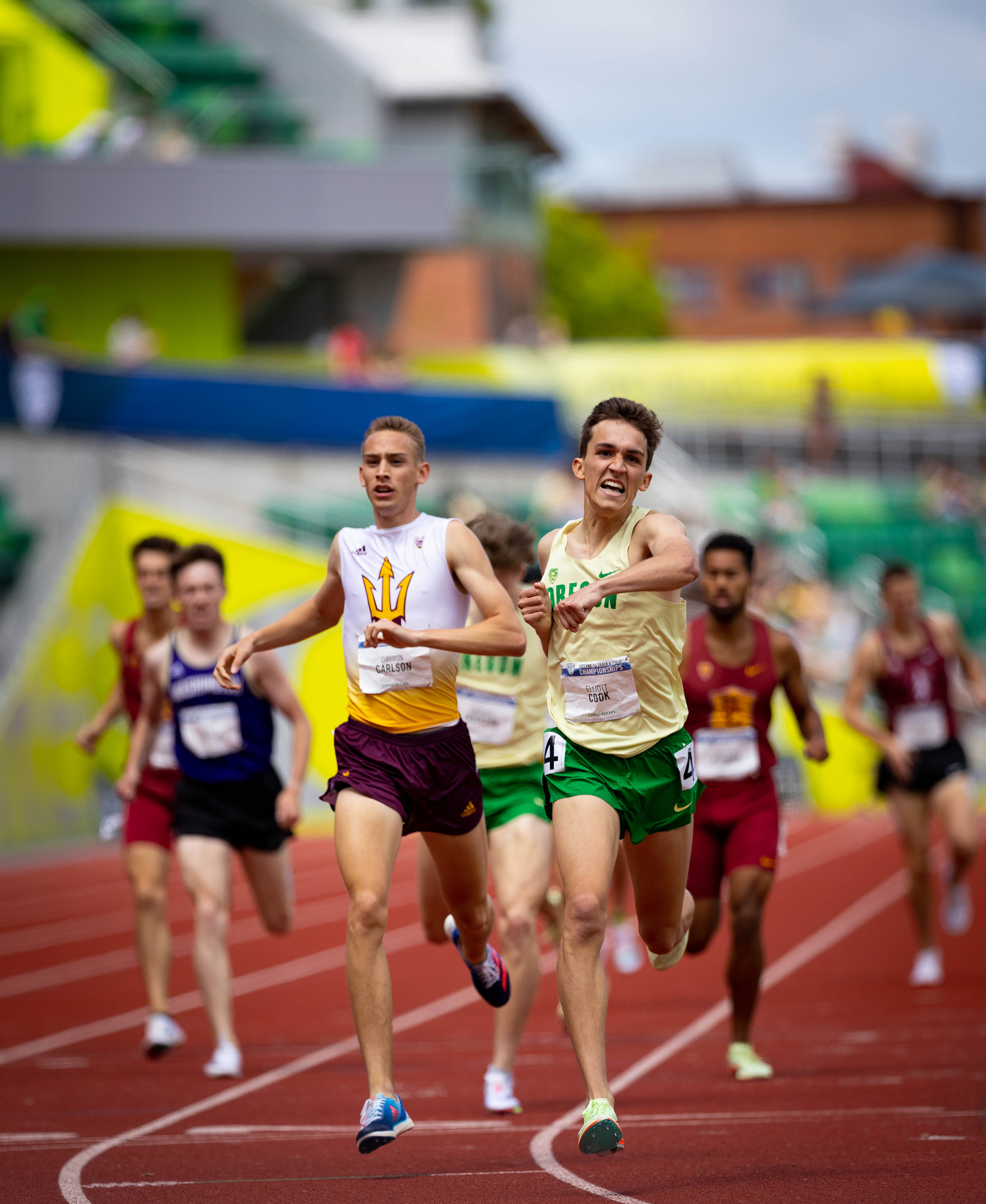 Oregon Ducks sweep men's, women's titles at Pac-12 track & field ...