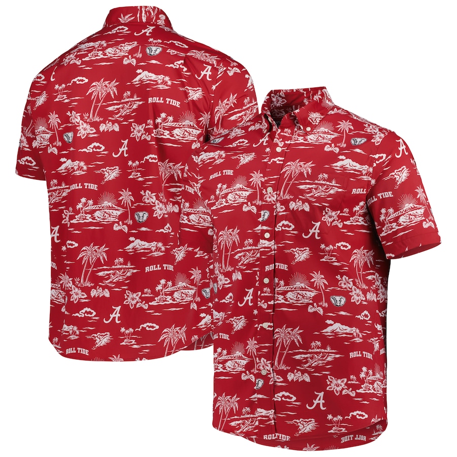 Men's Nike Natural Alabama Crimson Tide Replica Full-Button