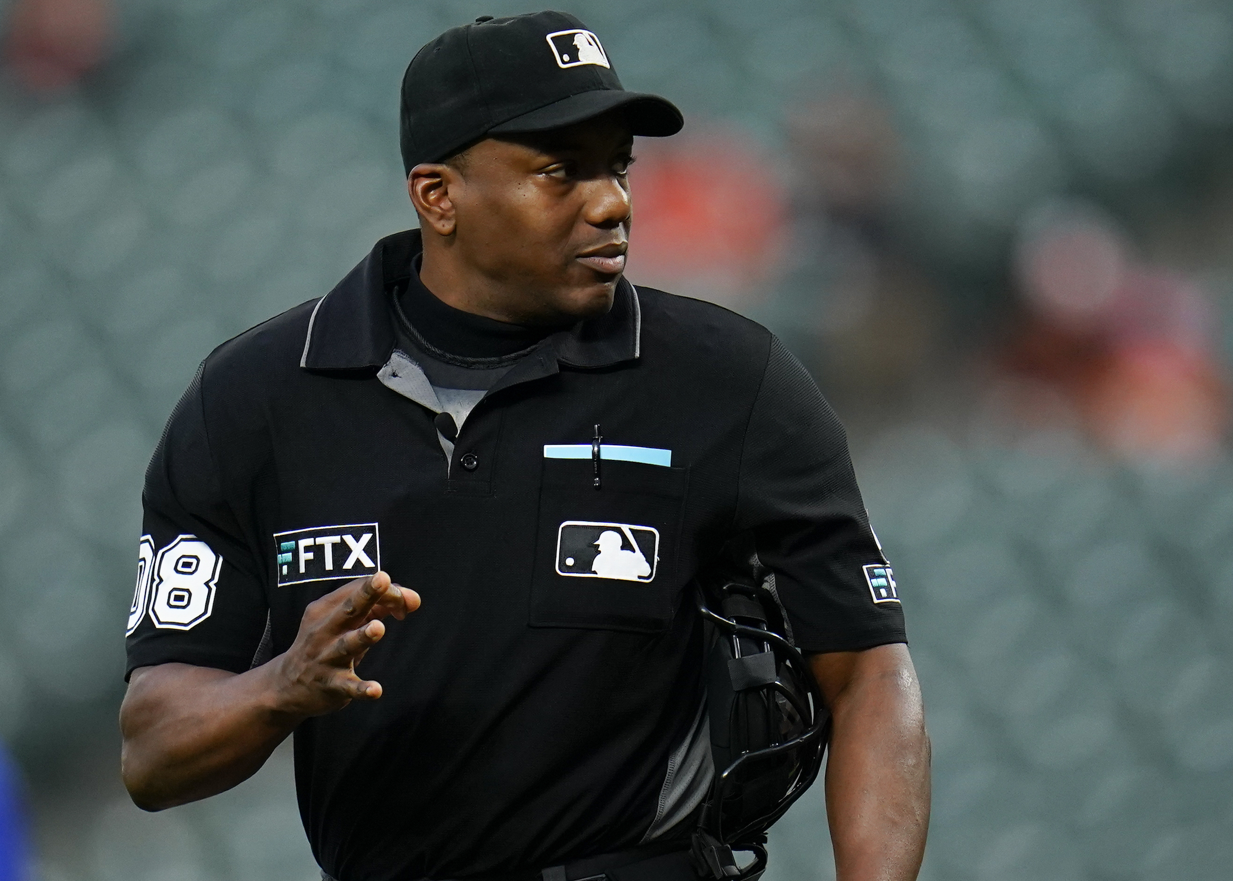 Major league umpires wear wristbands to protest escalating verbal attacks  from players  SBNationcom