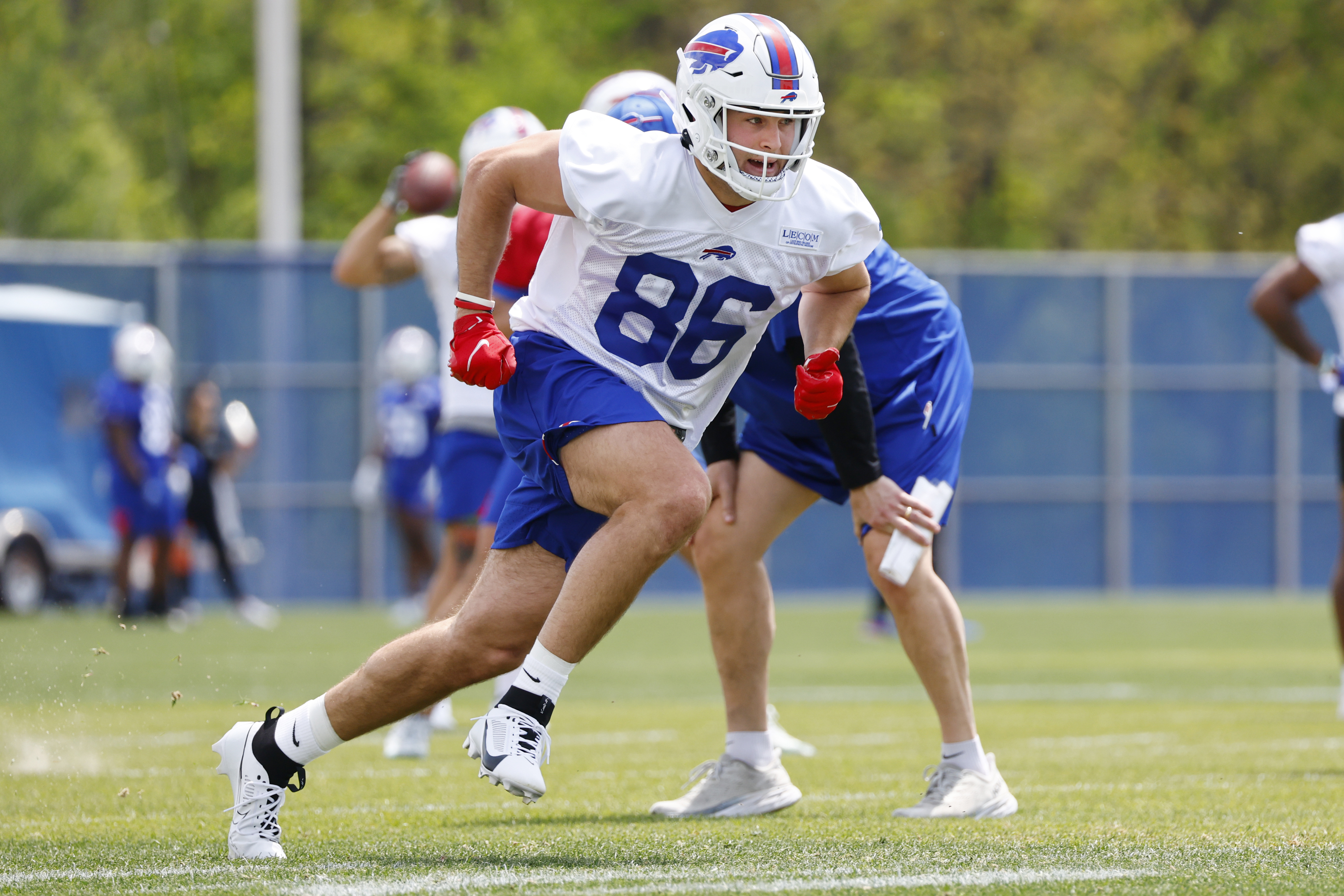 First look at Dalton Kincaid in his new Buffalo Bills uniform