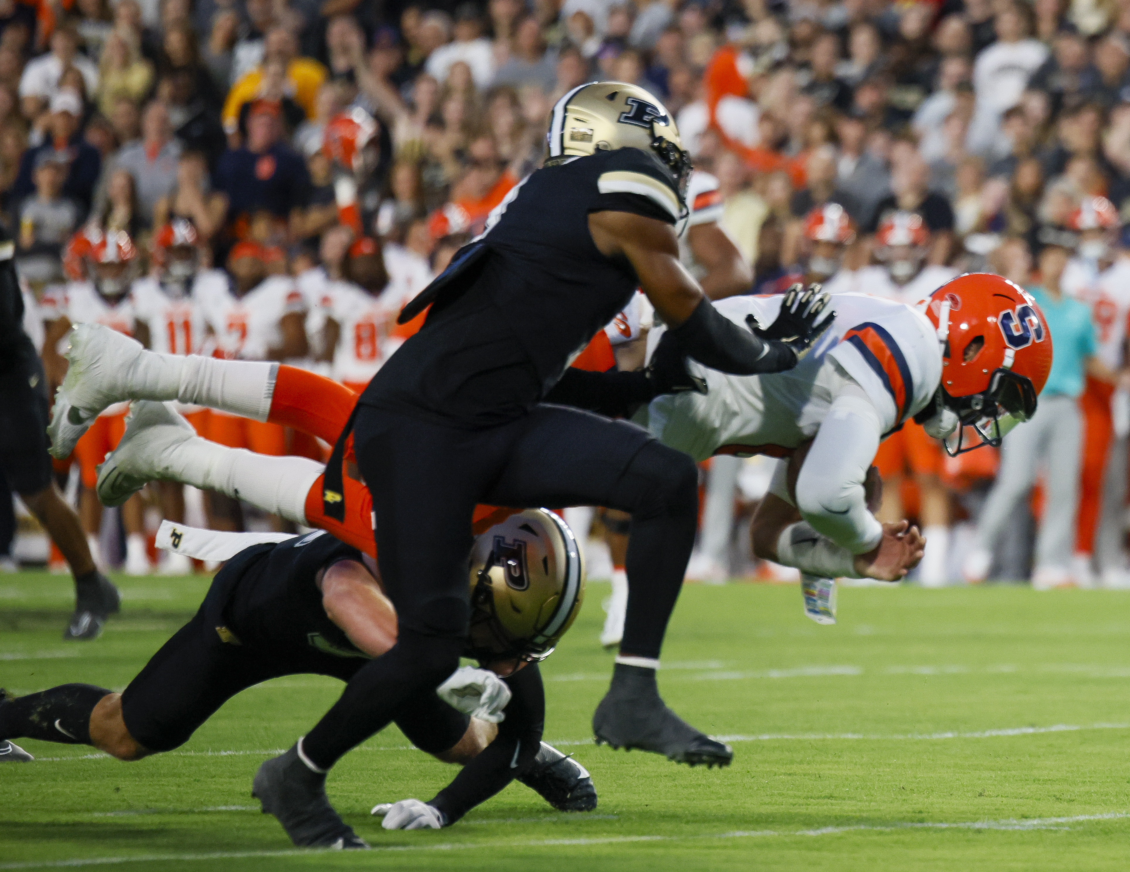 Syracuse Football Uniform Combination vs Purdue - Sports