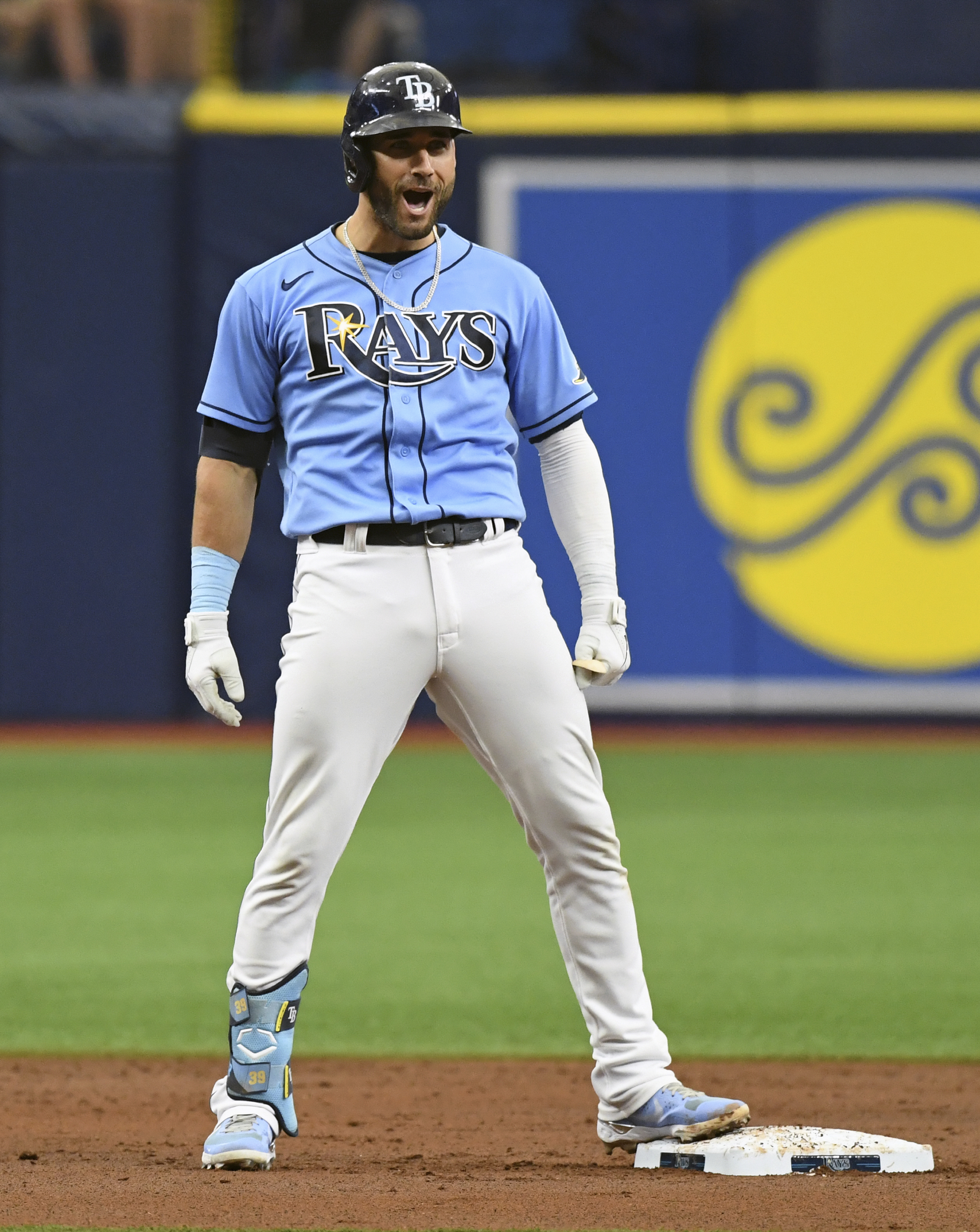 This is a 2021 photo of Kevin Kiermaier of the Tampa Bay Rays