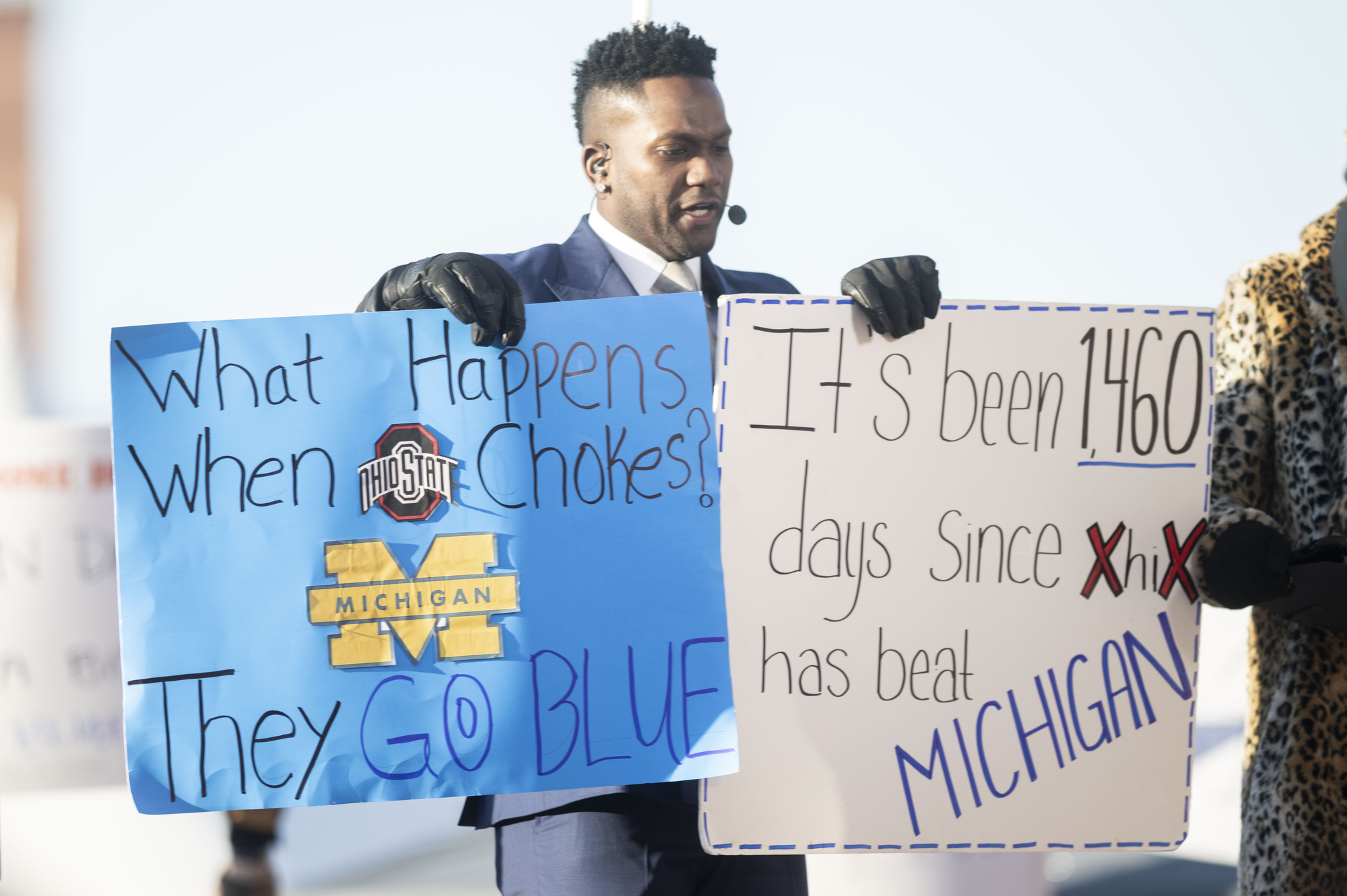 ESPN College GameDay Signs In Ann Arbor - Mlive.com