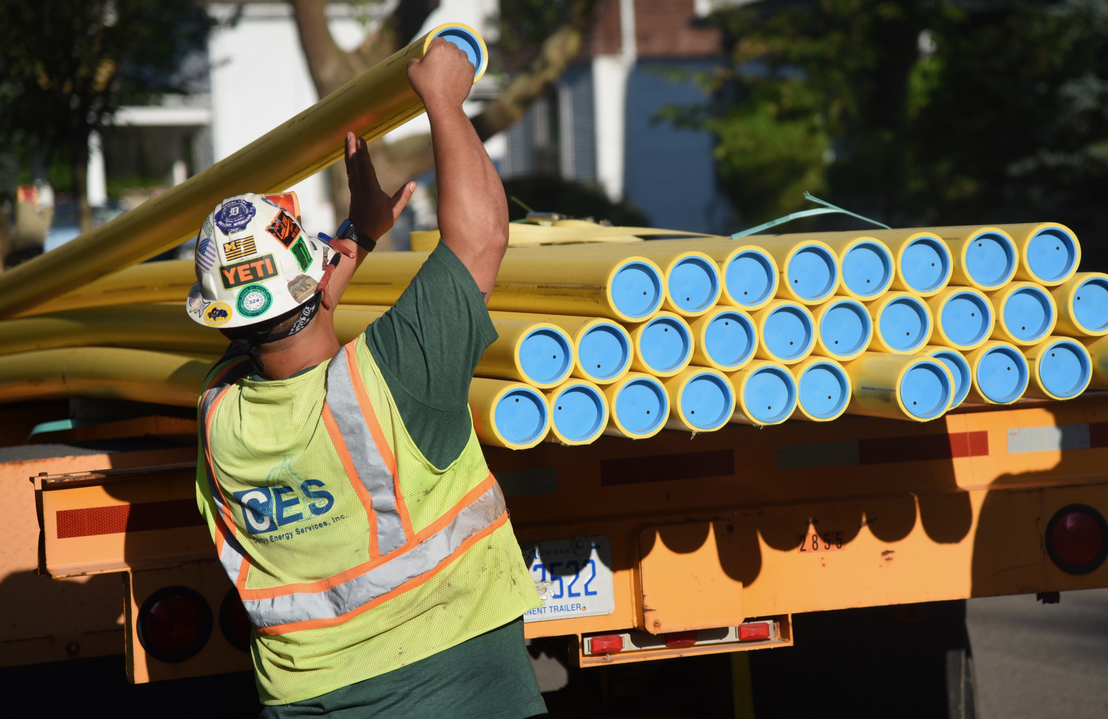 New gas lines installed in Ann Arbor's Old West Side neighborhood