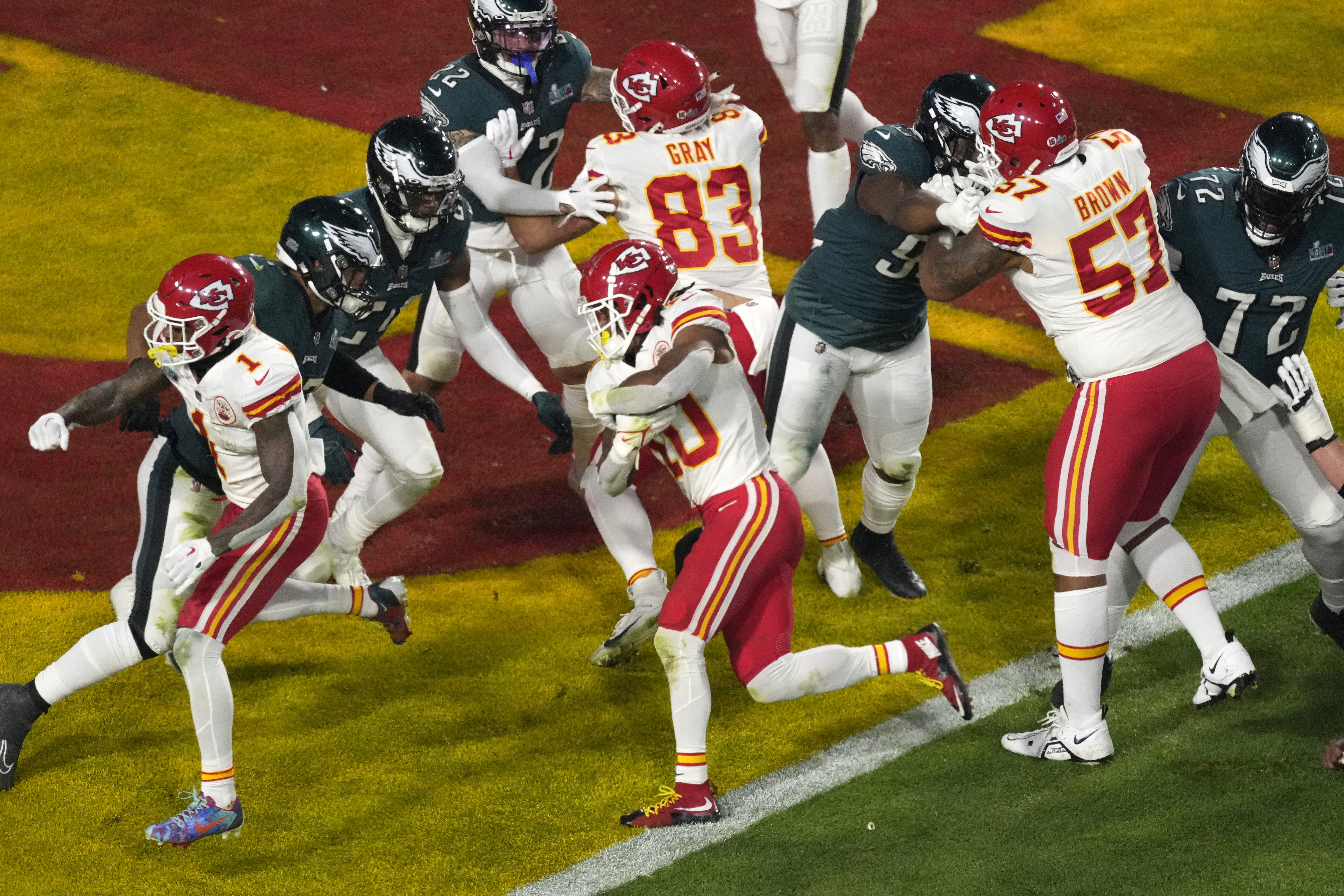 Isiah Pacheco has 130 all-purpose yards for Kansas City Chiefs in AFC  Championship win - The Scarlet Faithful