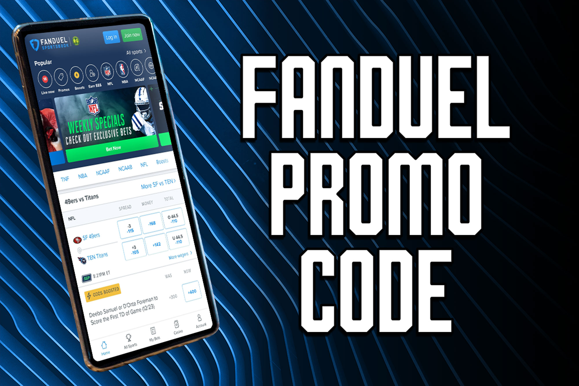 FanDuel promo code: Get $300 in bonus value for college football, NFL Week 2  