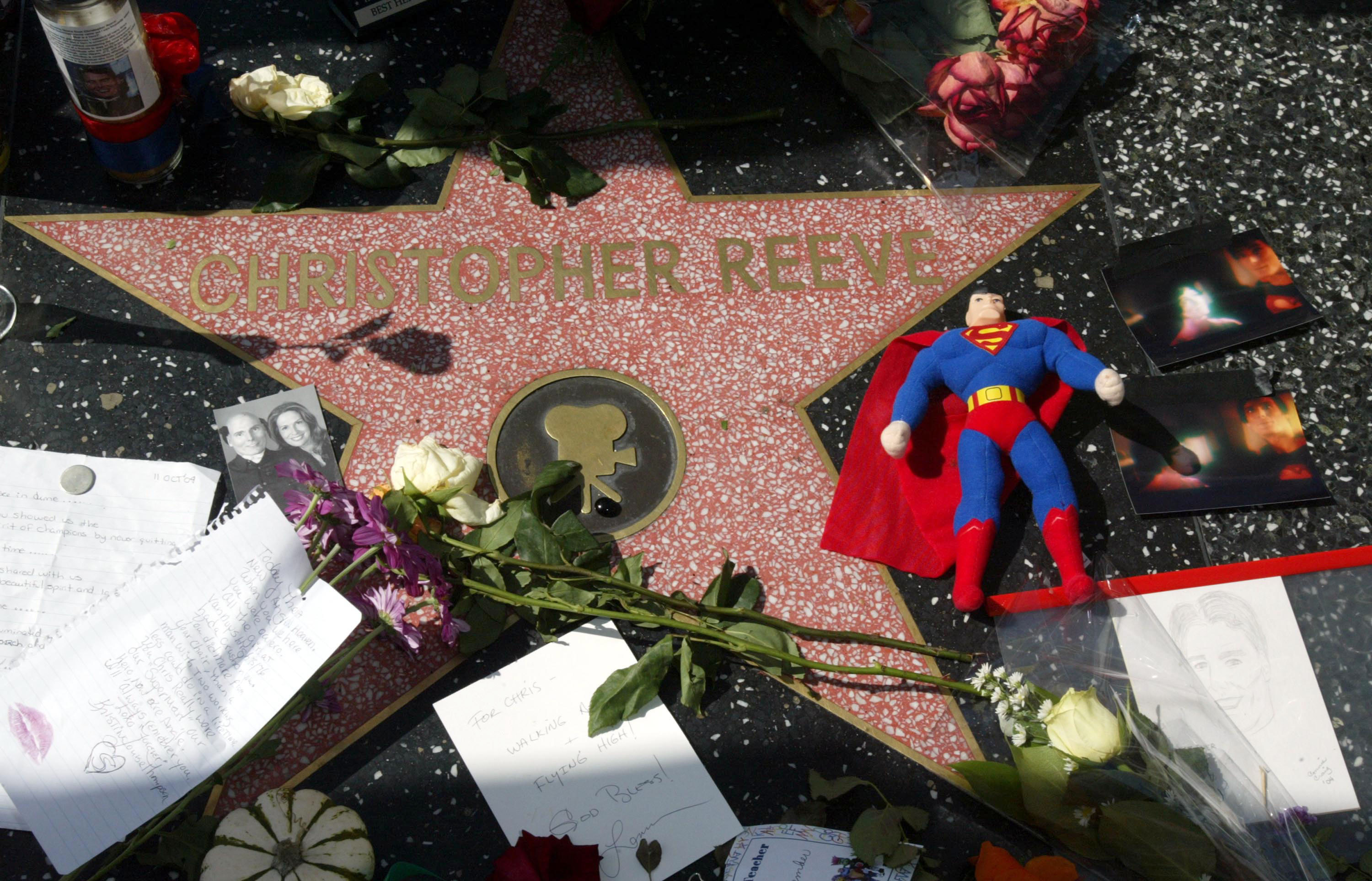 Christopher Reeve, became real hero after 'Superman