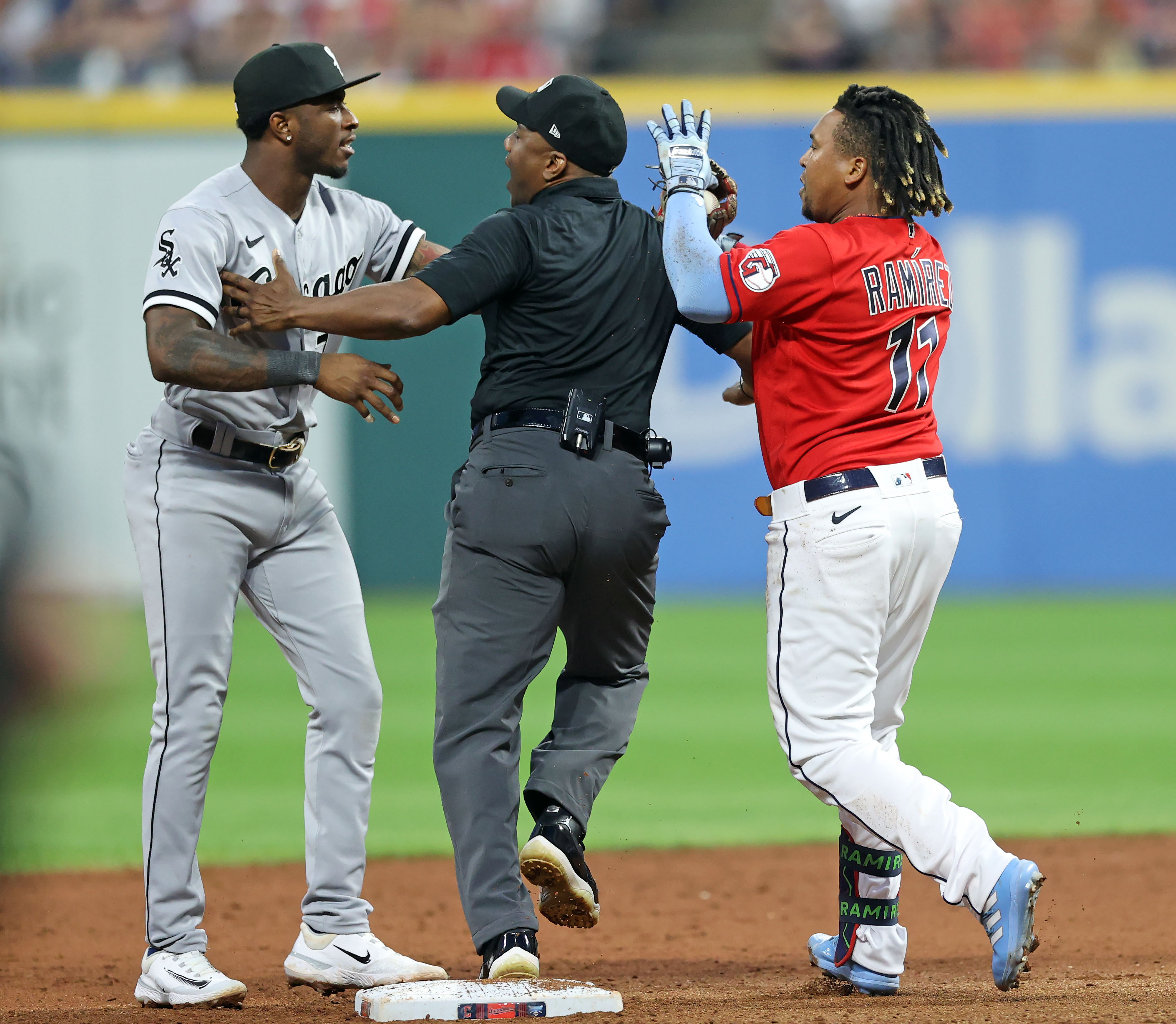 Why were Tim Anderson and Jose Ramirez ejected? Punches thrown as Guardians  vs White Sox gets heated