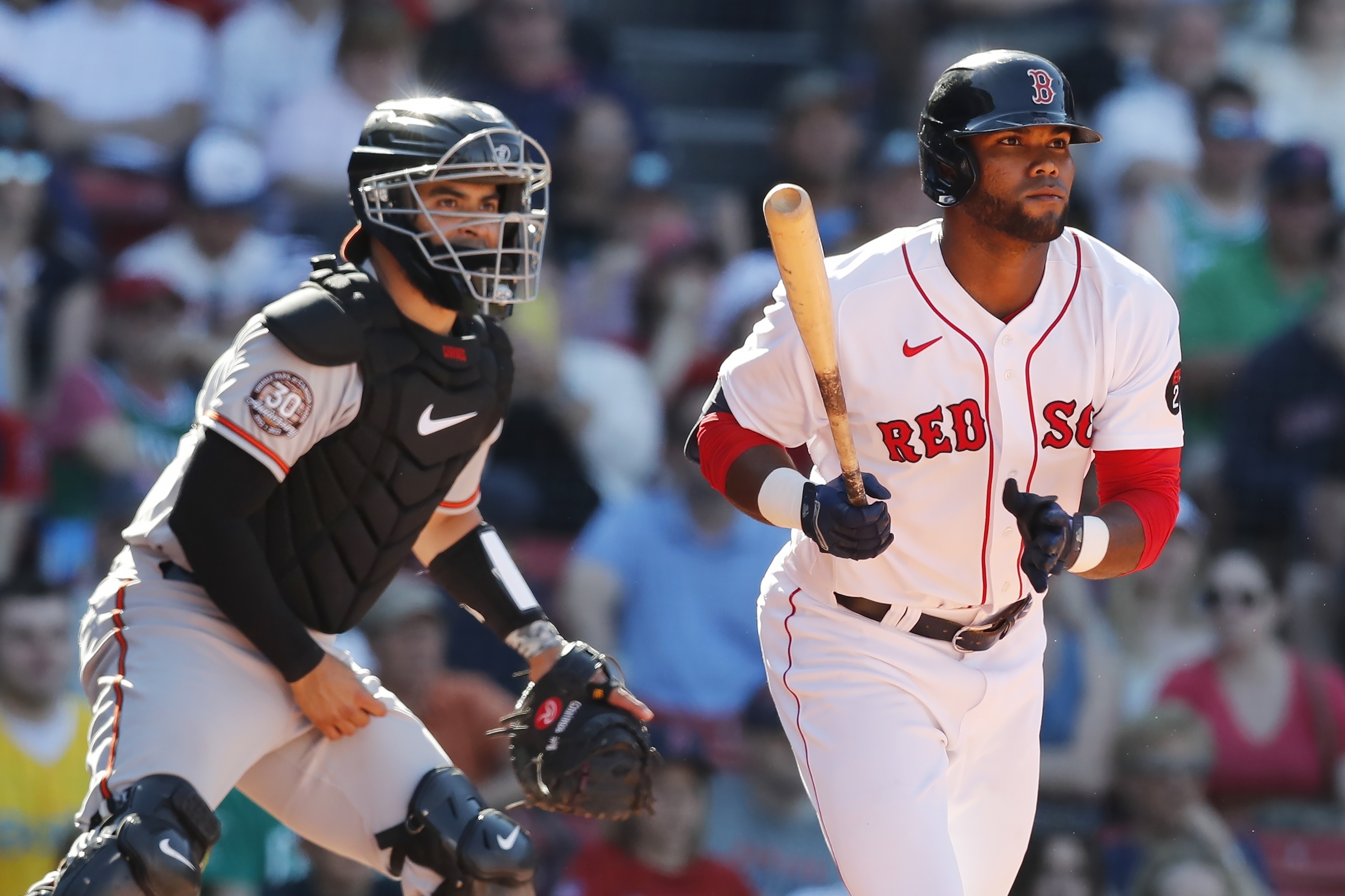 Jackie Bradley Jr. (0-for-22 slump) out of Boston Red Sox lineup