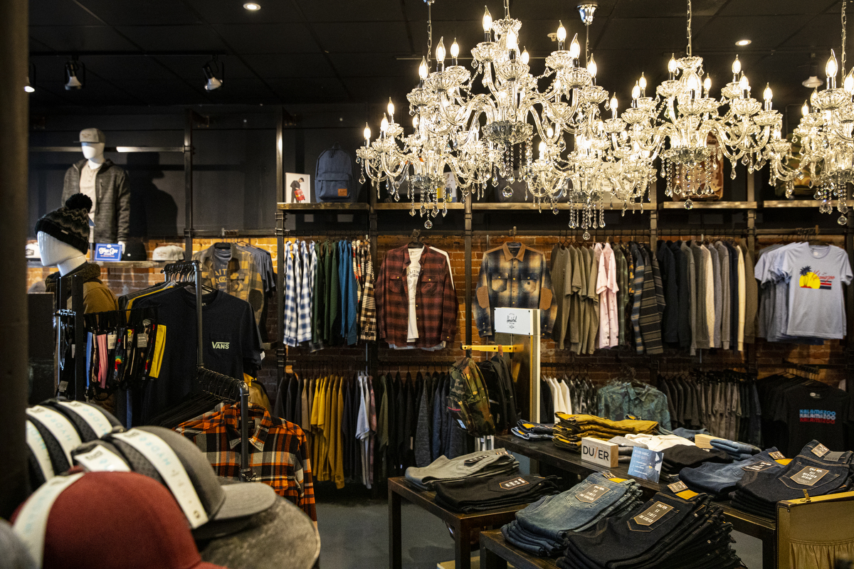 The Waiting Room retail store and in downtown Kalamazoo