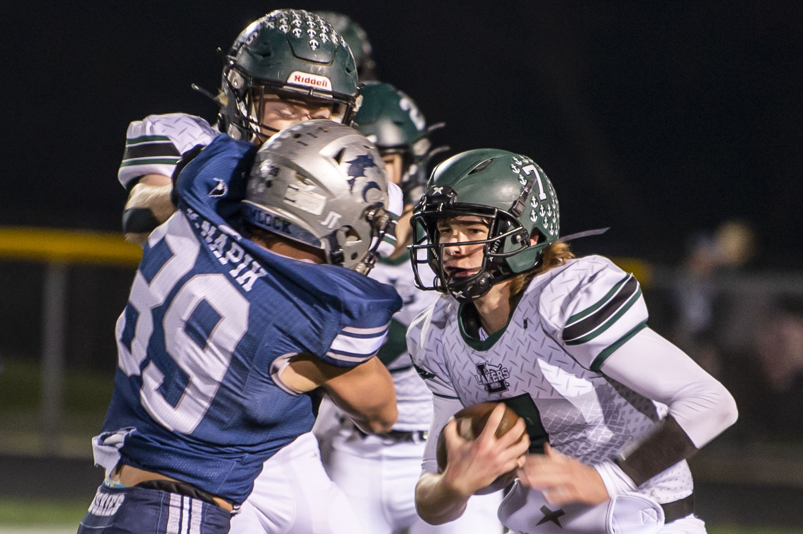 HS Football - Laker at Hemlock, Sport