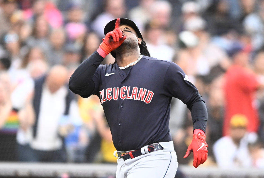 Gary Sanchez of the San Diego Padres celebrates his solo home run News  Photo - Getty Images