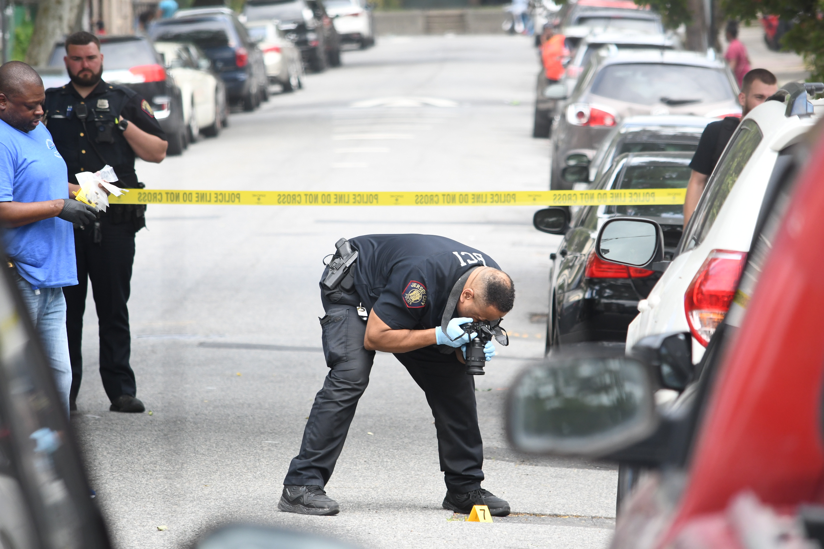 Shooting incident on Gardner Avenue, Jersey City, June 21, 2022