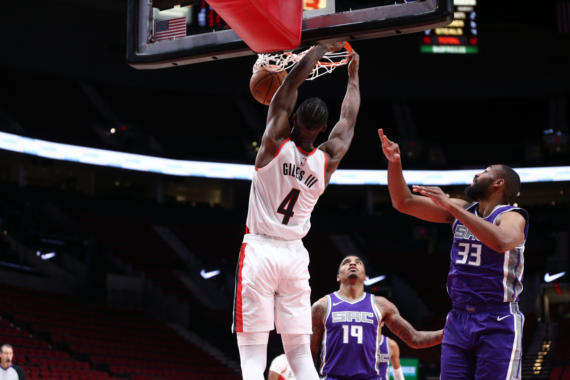 Portland Trail Blazers Vs. Sacramento Kings In NBA Preseason ...