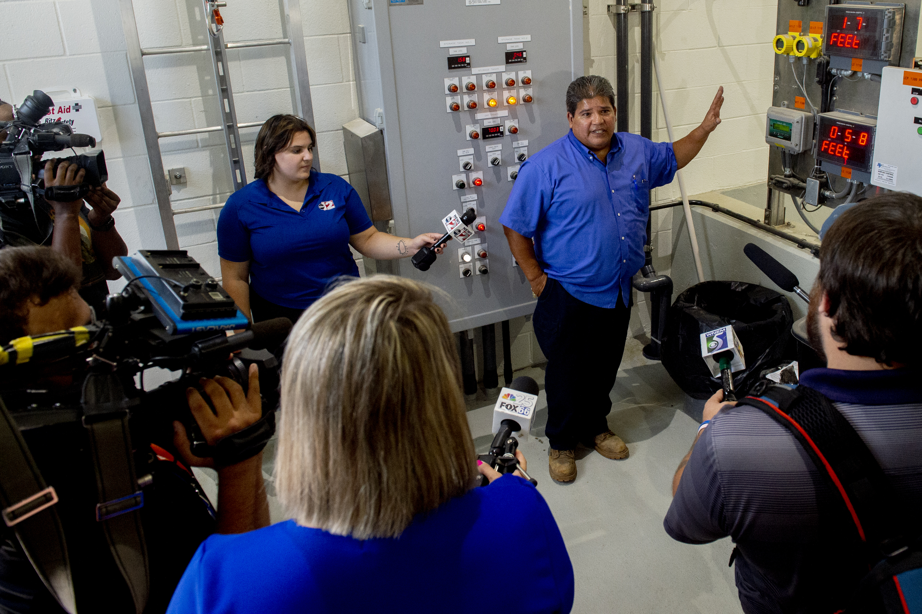 Flint water plant upgrades displayed during GLWA main break, EPA admin ...