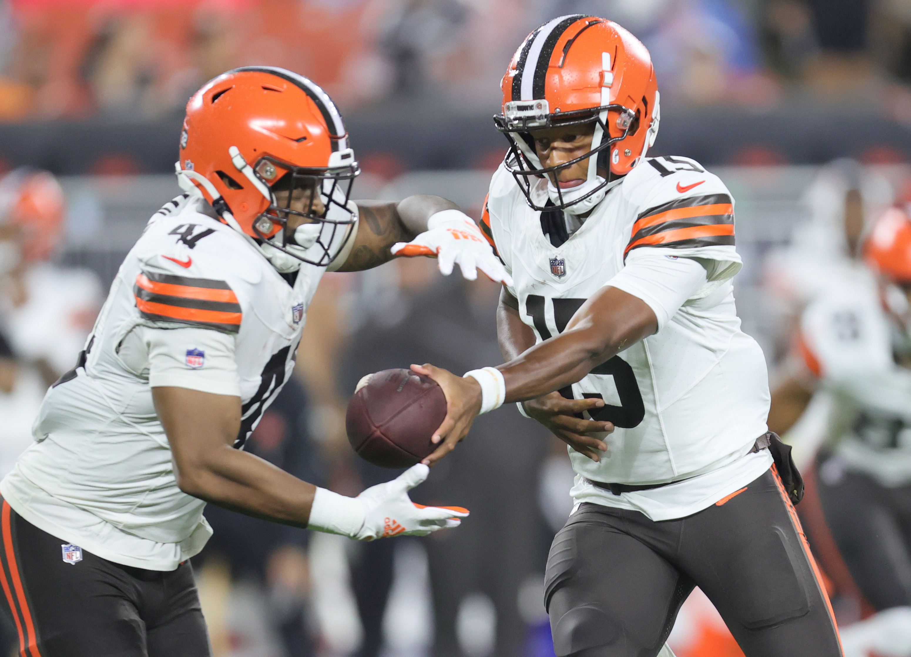 Washington Commanders safety Jartavius Martin plays against the Cleveland  Browns during the first half of a preseason NFL football game on Friday,  Aug. 11, 2023, in Cleveland. (AP Photo/David Richard Stock Photo 