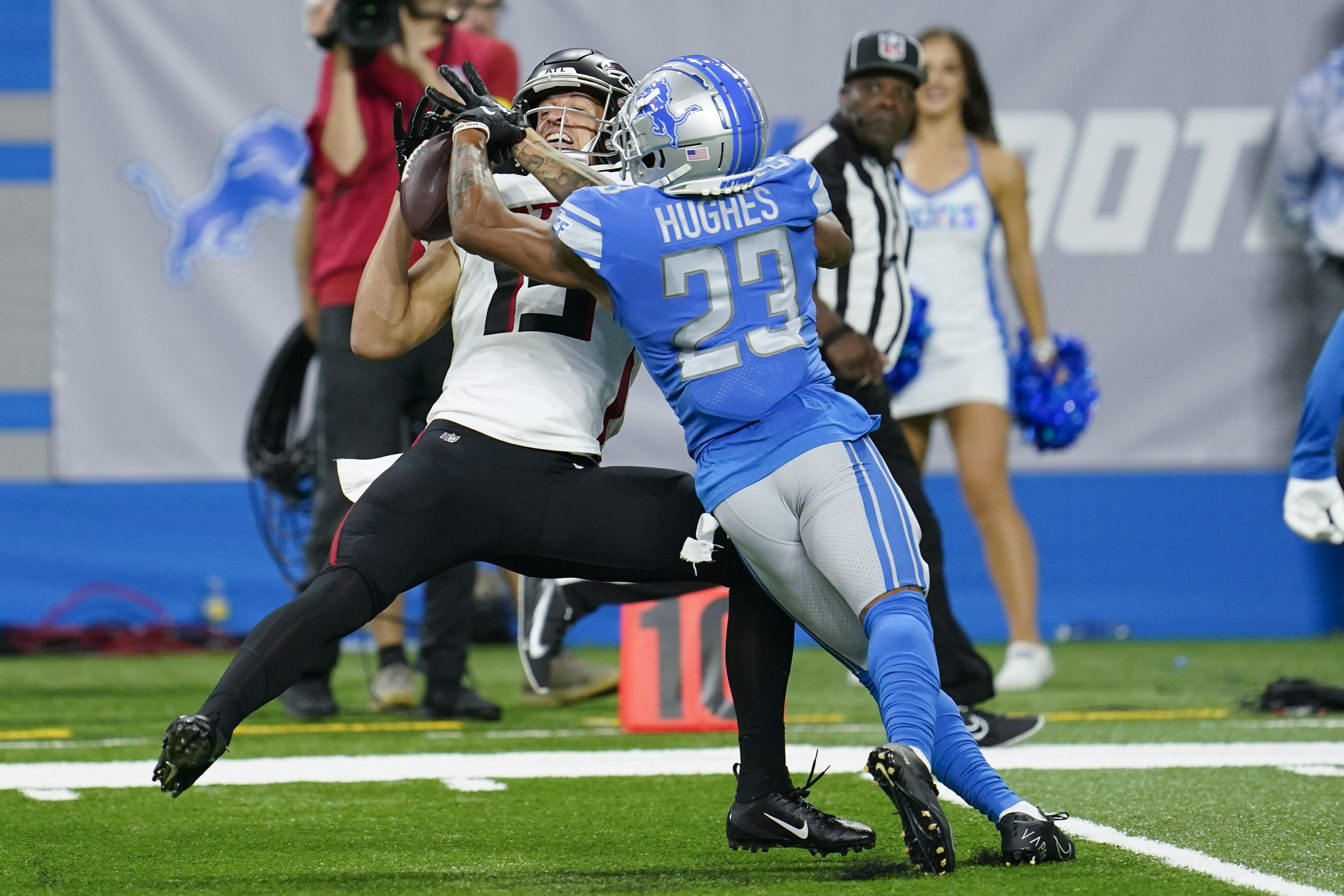 Lions CB Mike Hughes pushing returning A.J. Parker for starting nickelback  role 