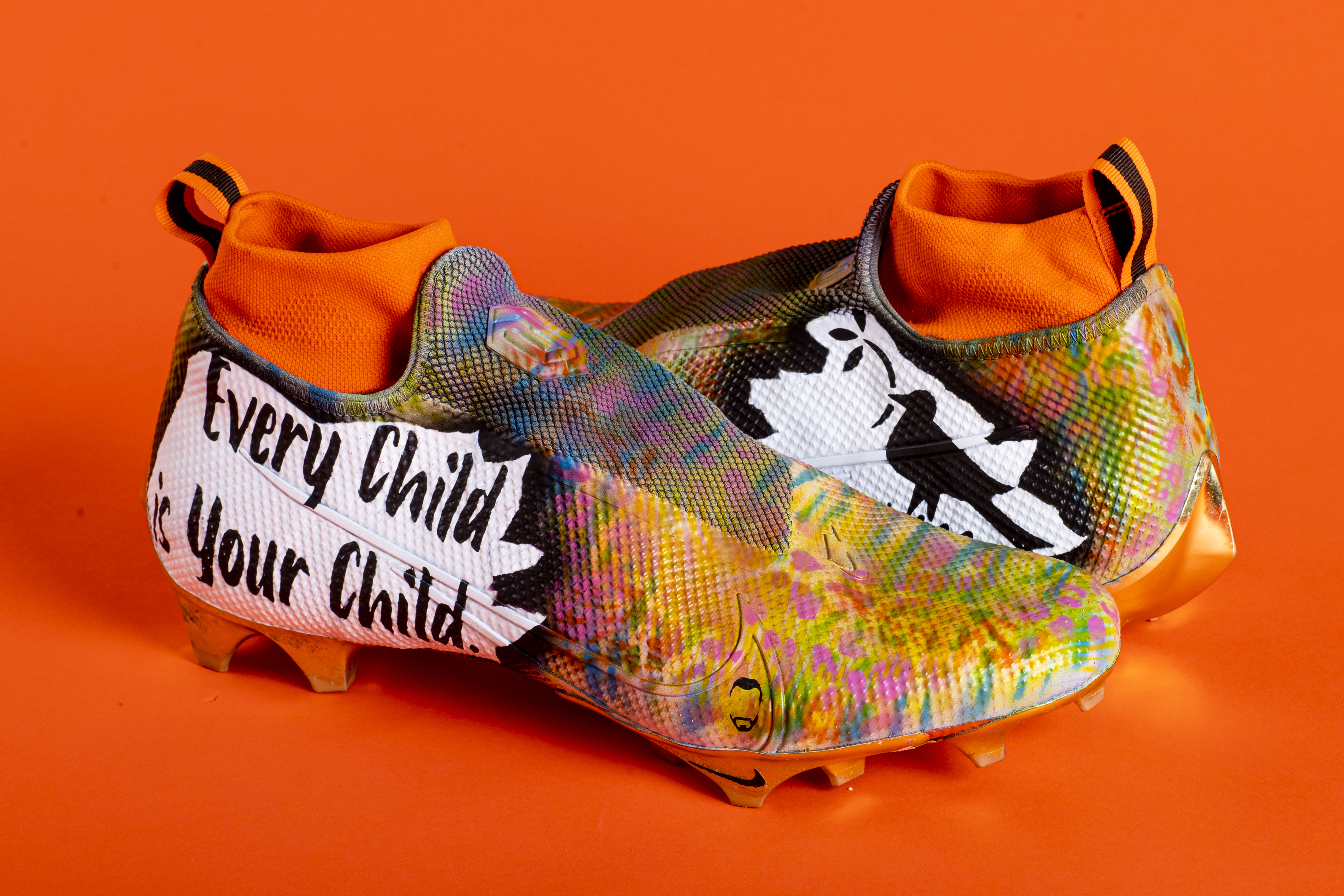 51 Buccaneers Will Wear their Hearts on their Cleats for the NFL's My  Cause, My Cleats Campaign