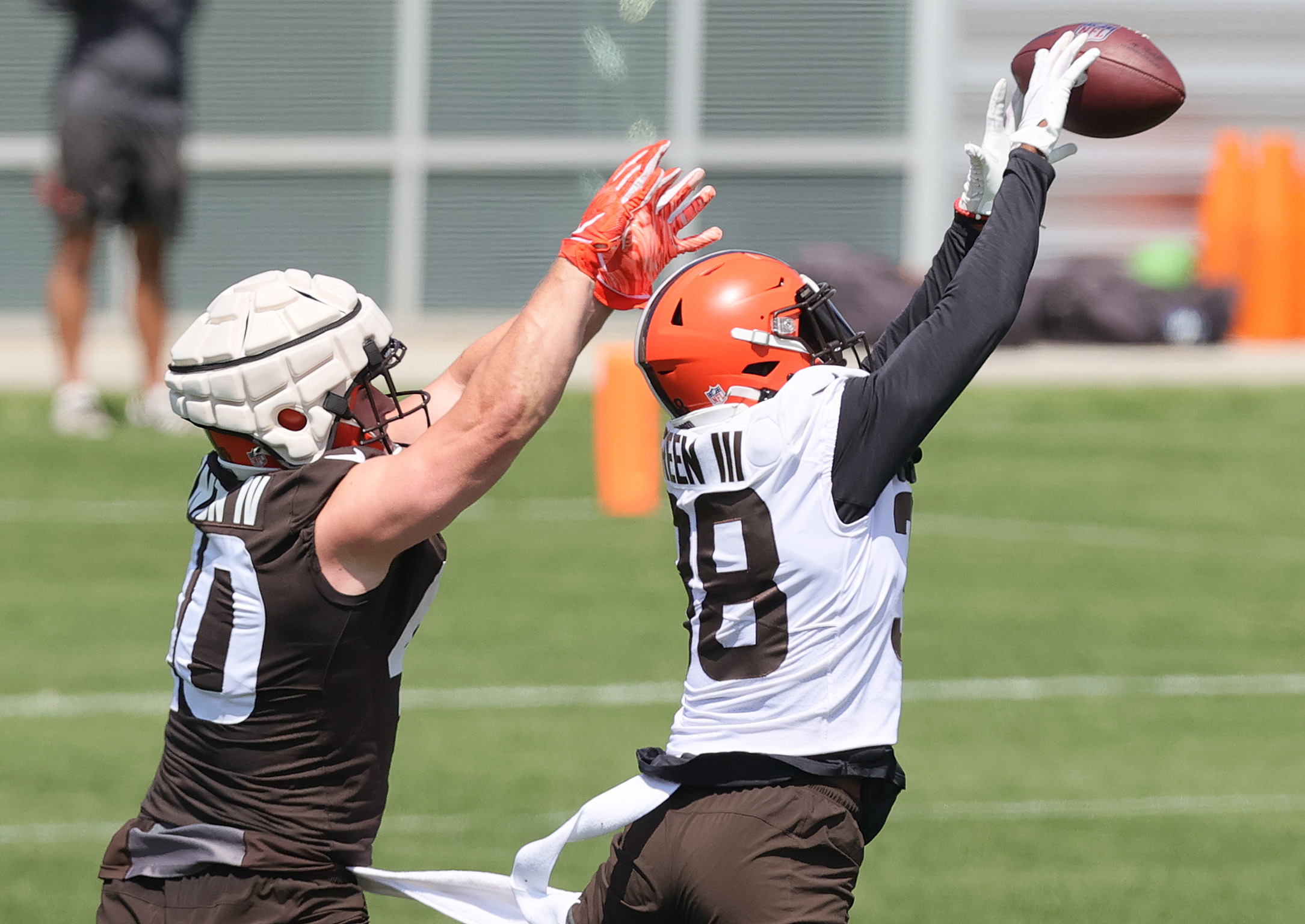 The Browns re-signed CB A.J. Green III to their practice squad.