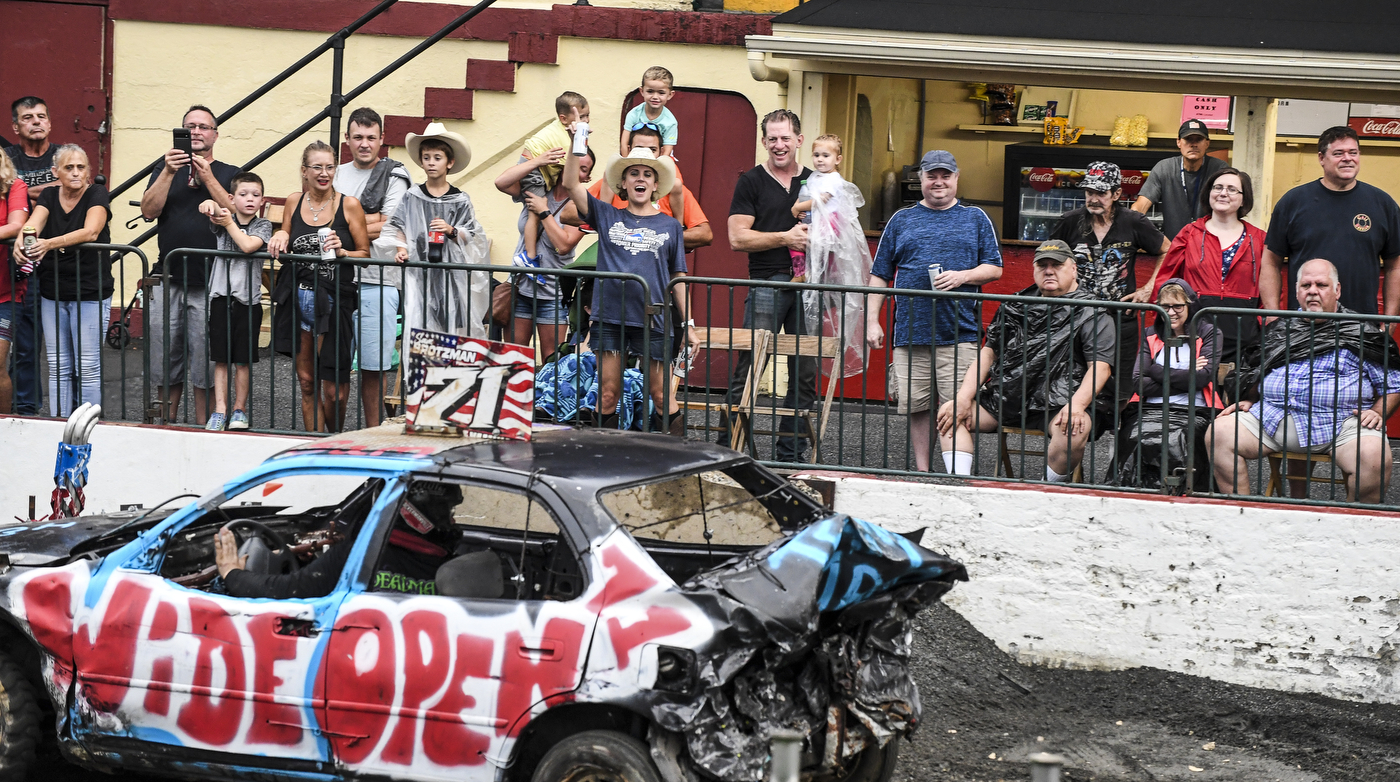 2022 Demolition Derby at the Great Allentown Fair