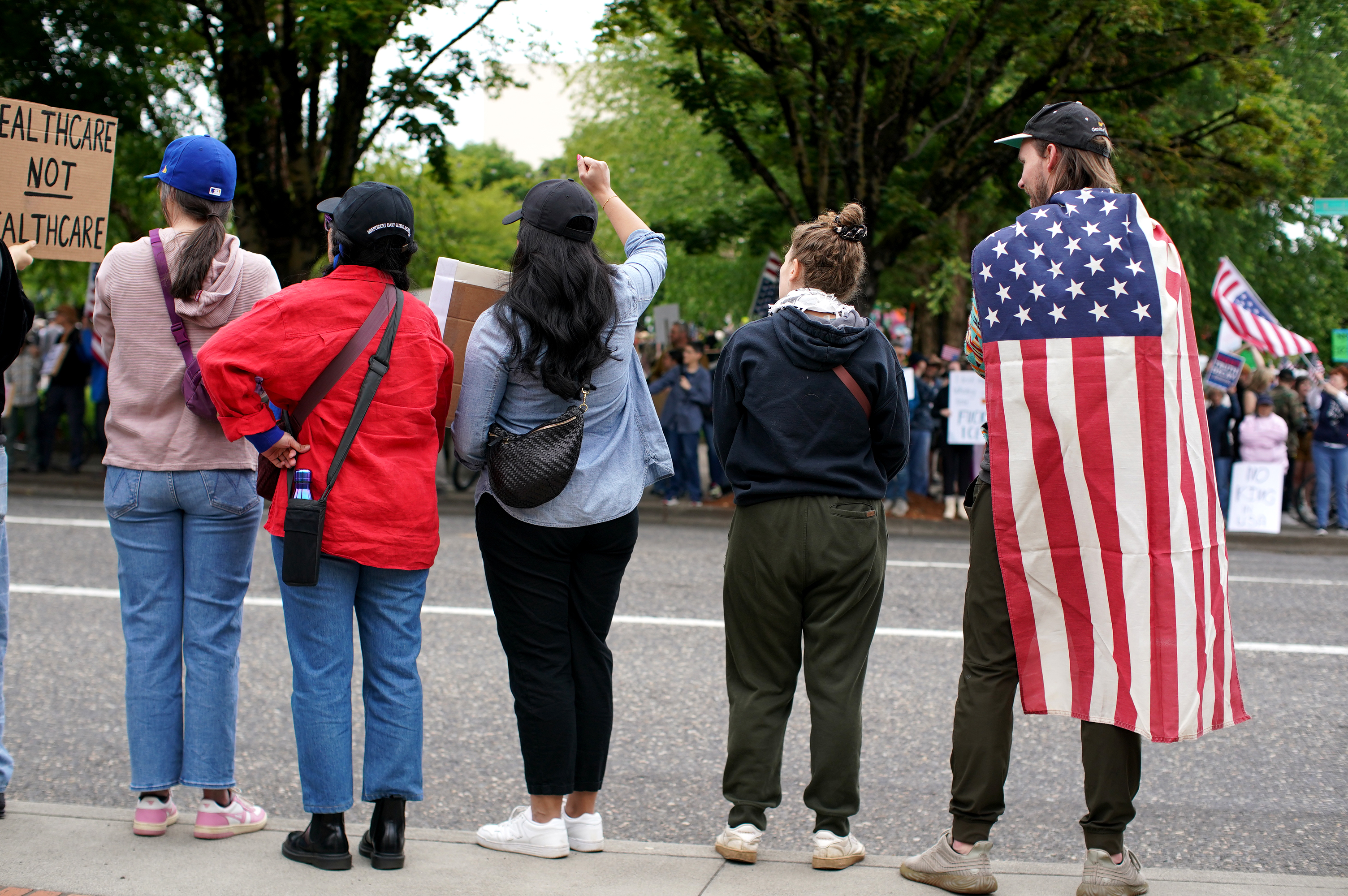 No Kings Protest Portland - oregonlive.com
