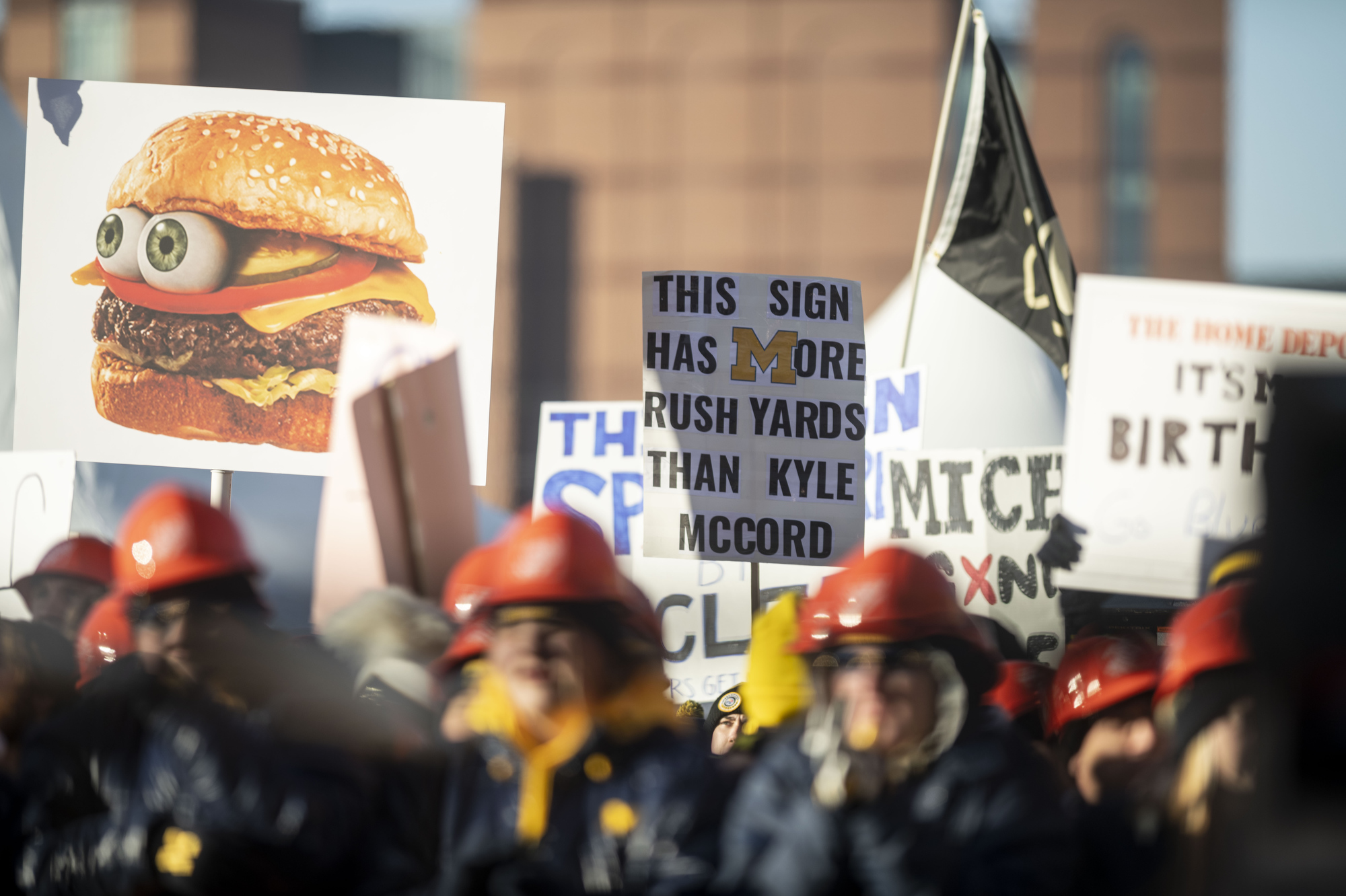 ESPN College GameDay signs in Ann Arbor - mlive.com