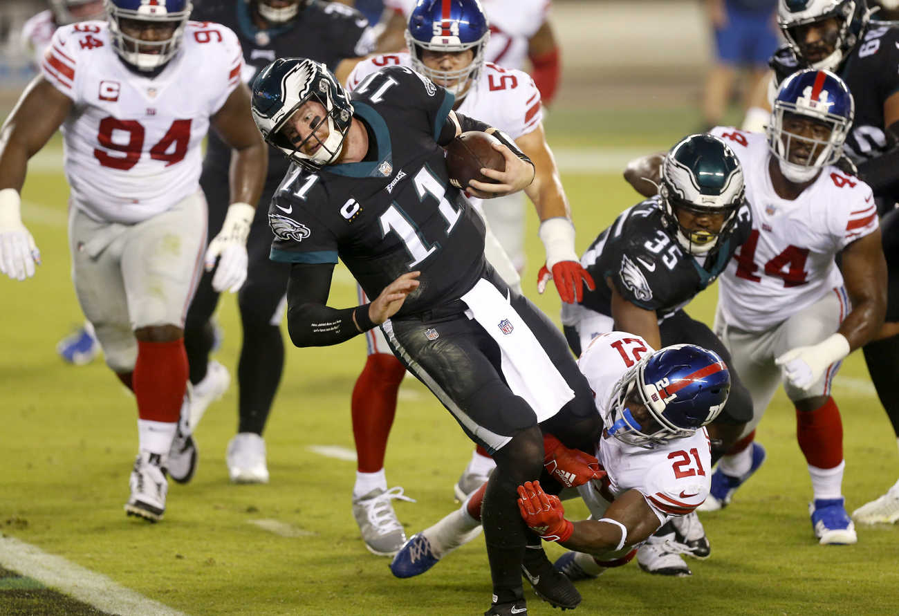 New York Giants vs. Philadelphia Eagles, Oct. 22, 2020 - nj.com