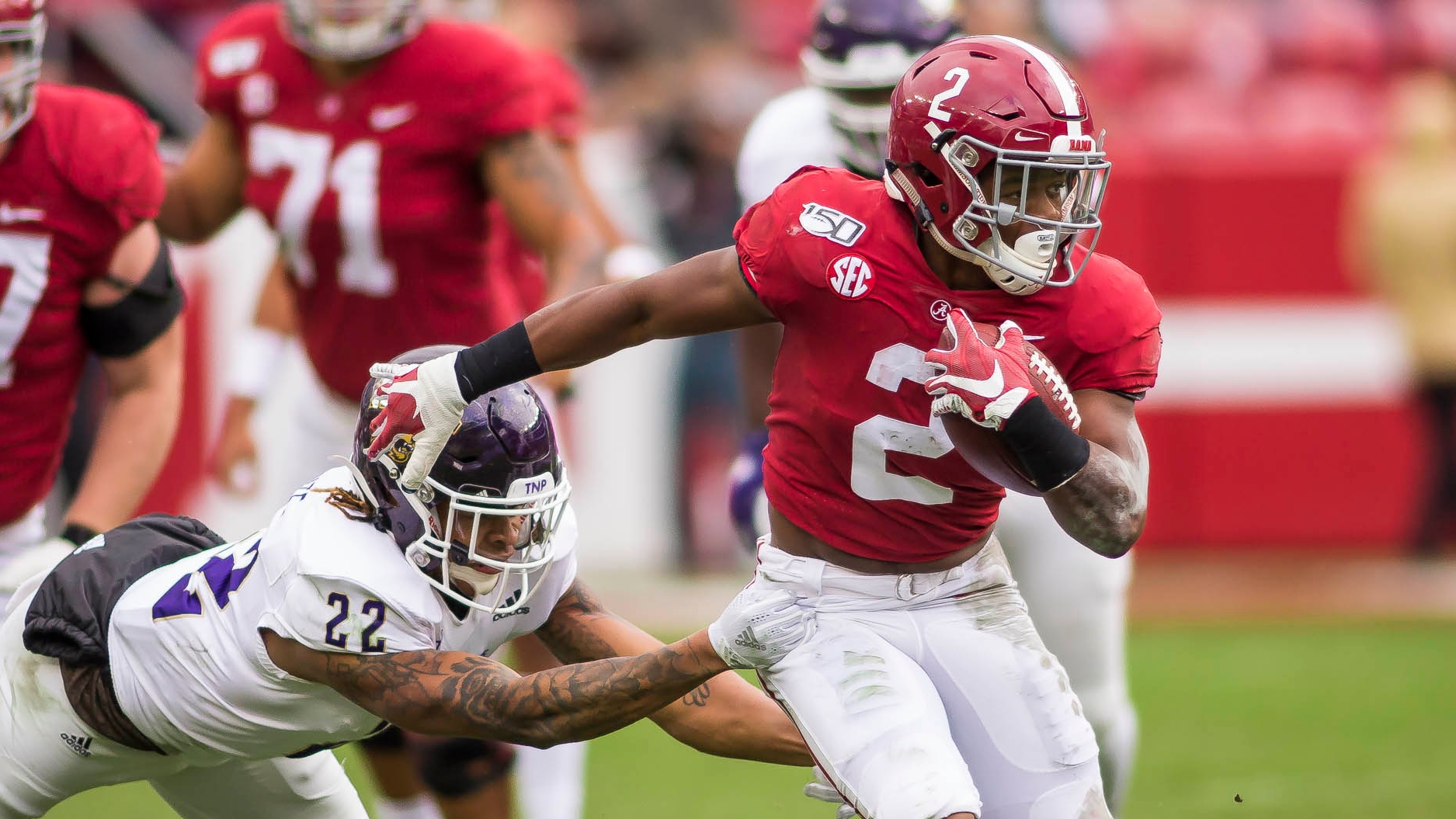 Texas RB Keilan Robinson pawned Alabama championship rings